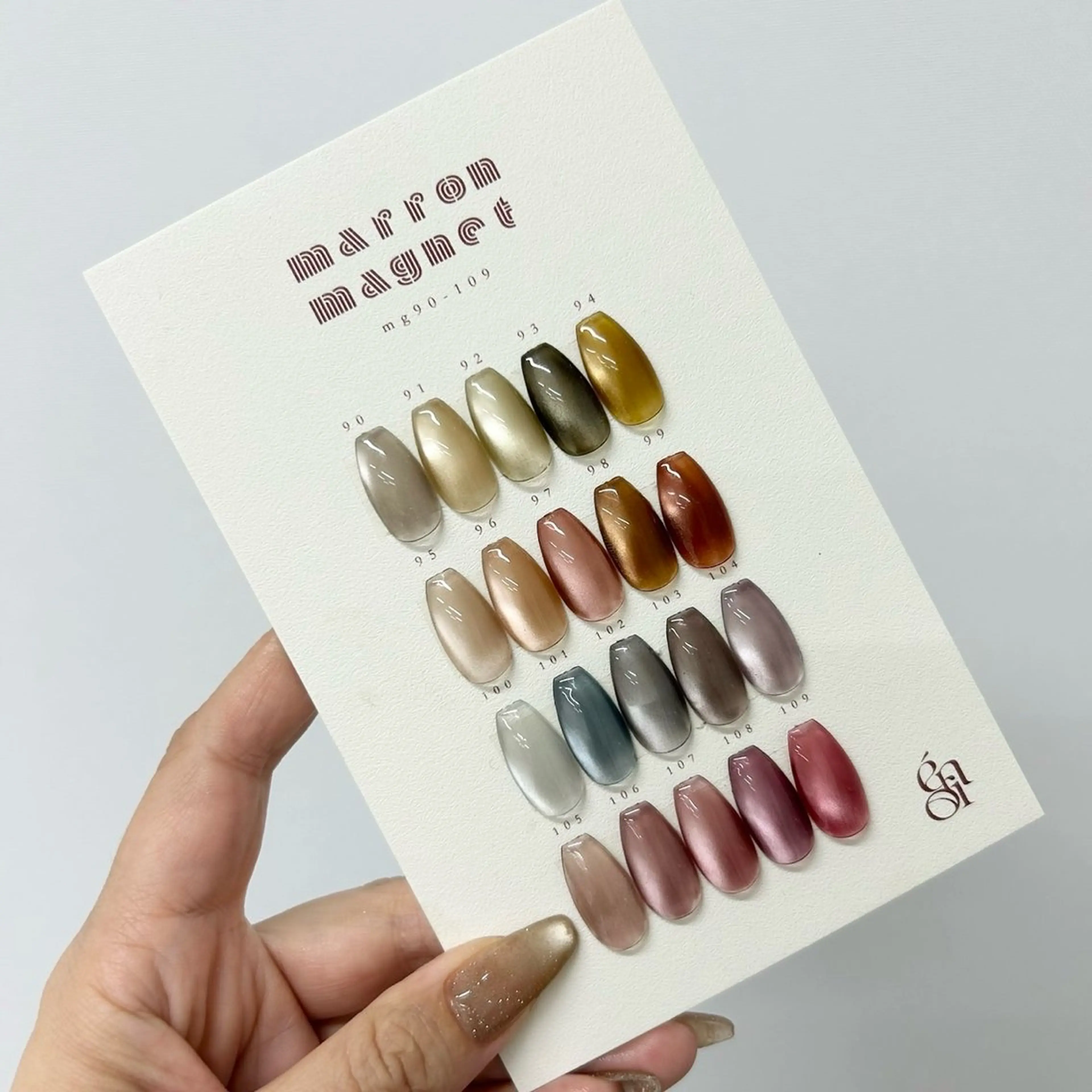 ミディアム ハンドネイル nailsalon meteor所属・meteor staffのその他イメージ