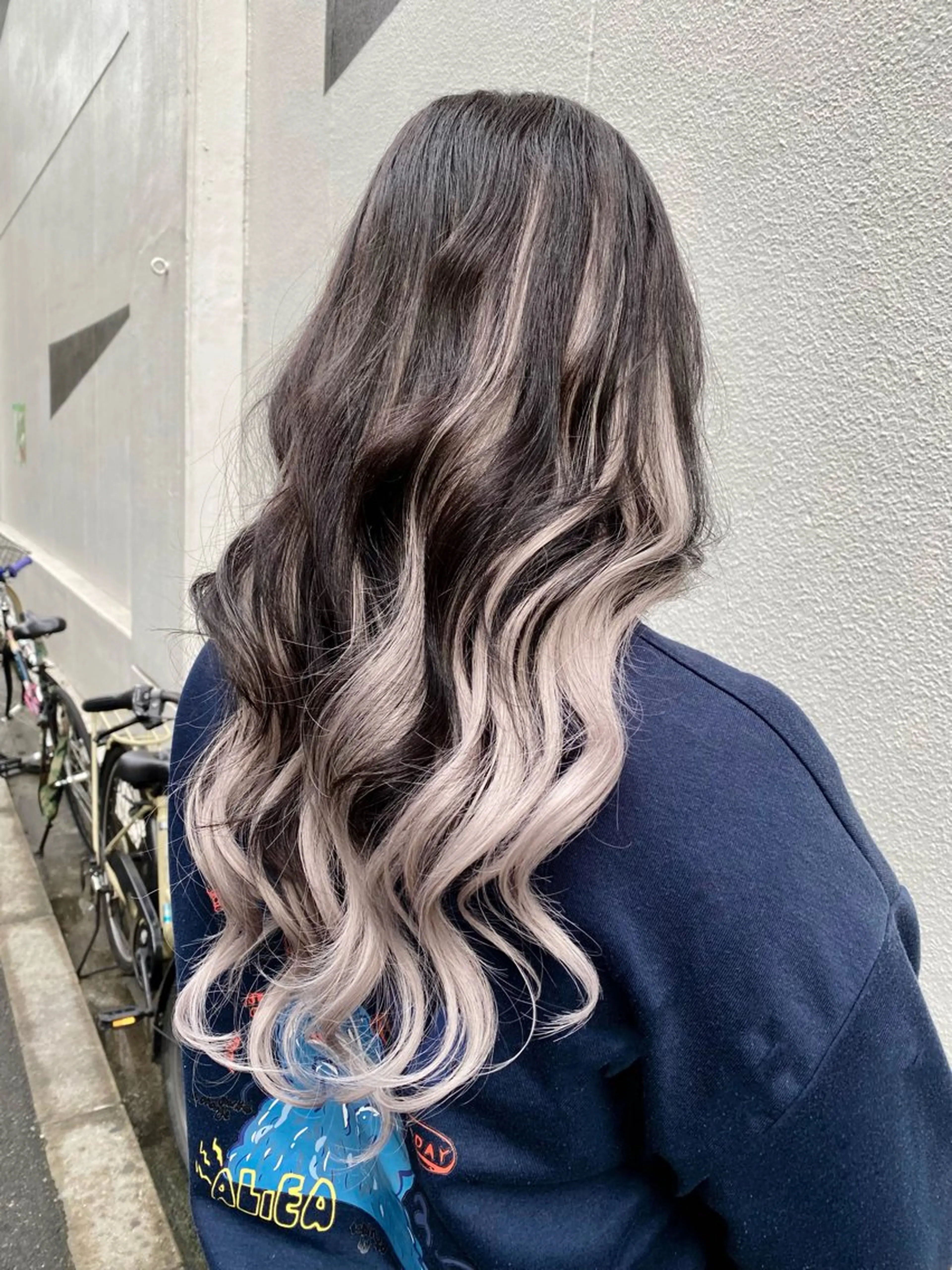 セミロング GLOSS♡ ヤマガミコウジのヘアスタイル