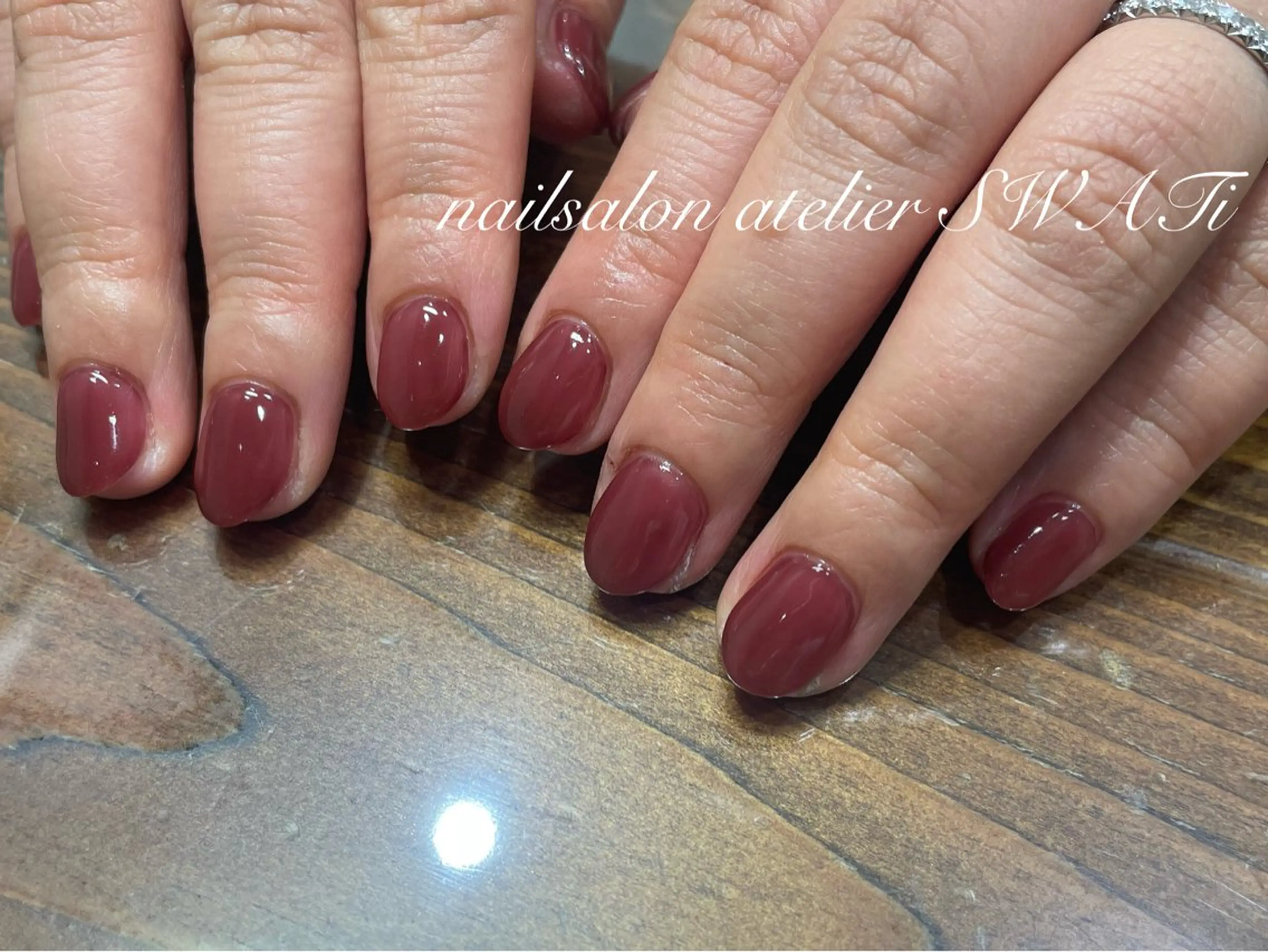 ネイル ハンドネイル ヘアーサロン大野所属・nailsalon SWATiのネイルデザイン