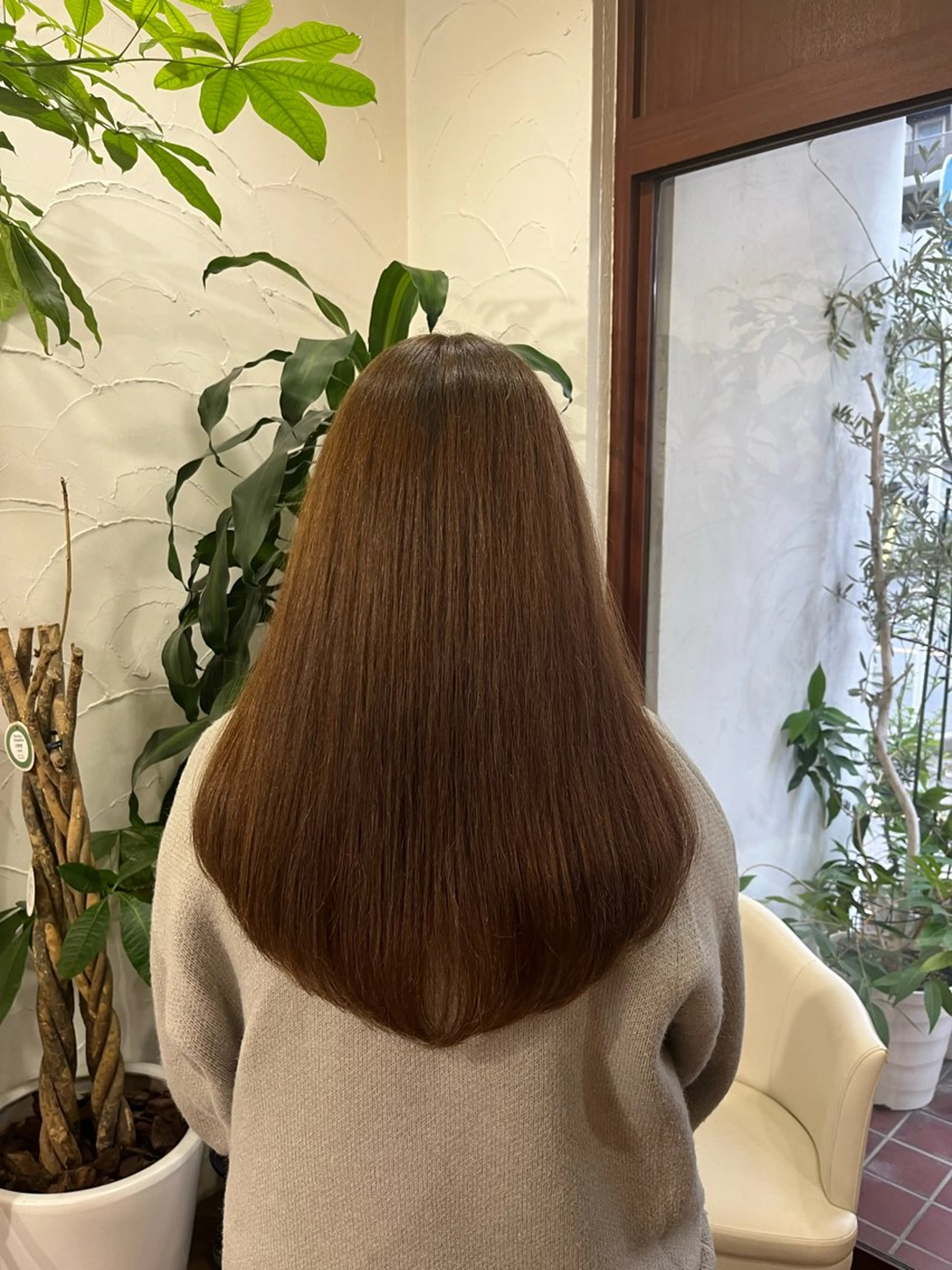 ワンカラー➕カット➕1stepトリートメント❕/⚠️スタイリスト試験モデル様です！注意事項の確認必須の写真