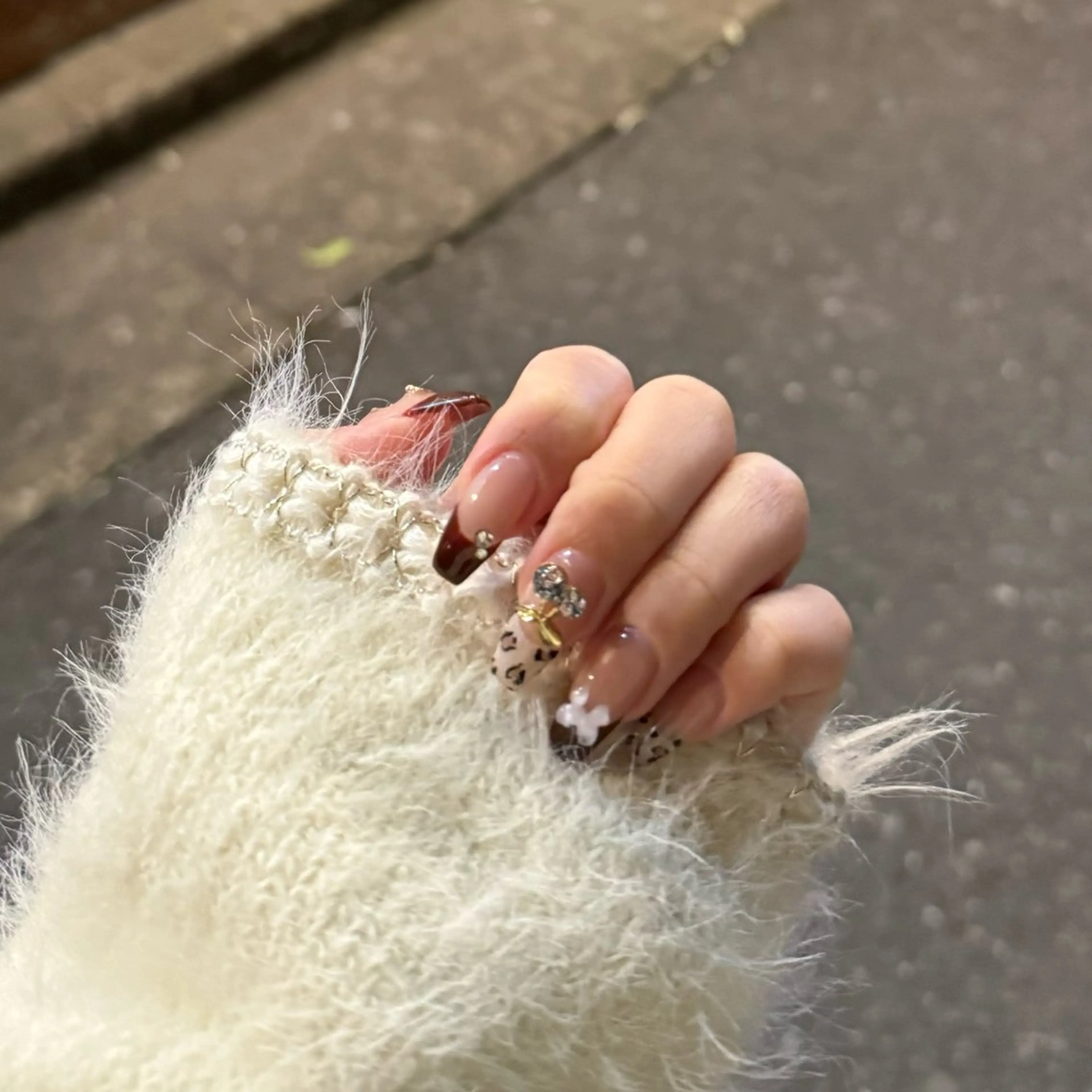 ネイル ハンドネイル MODA MANAMIᵕ̈のネイルデザイン