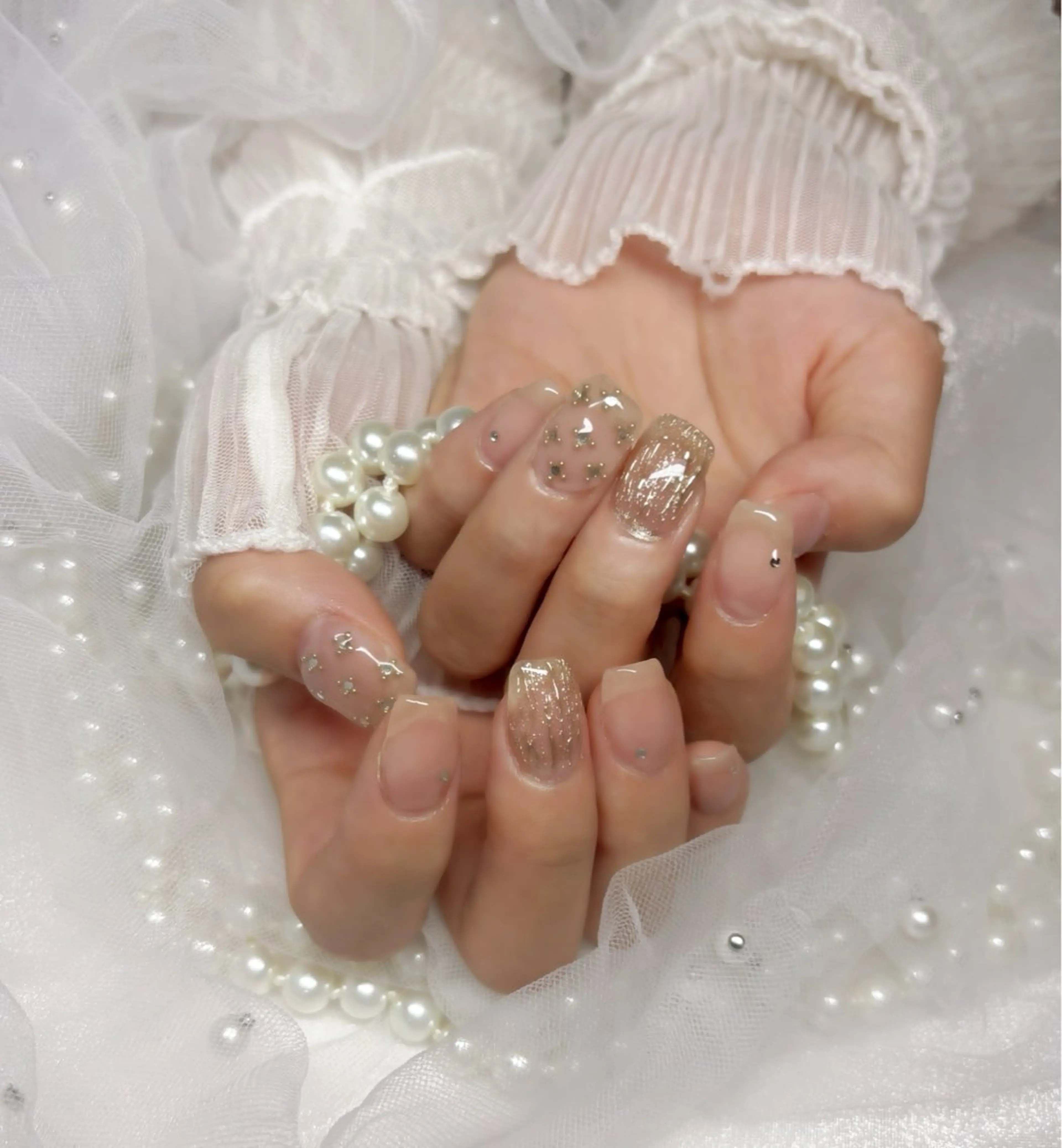 ネイル シンプルネイル ハンドネイル Nail Salon macherieのネイルデザイン