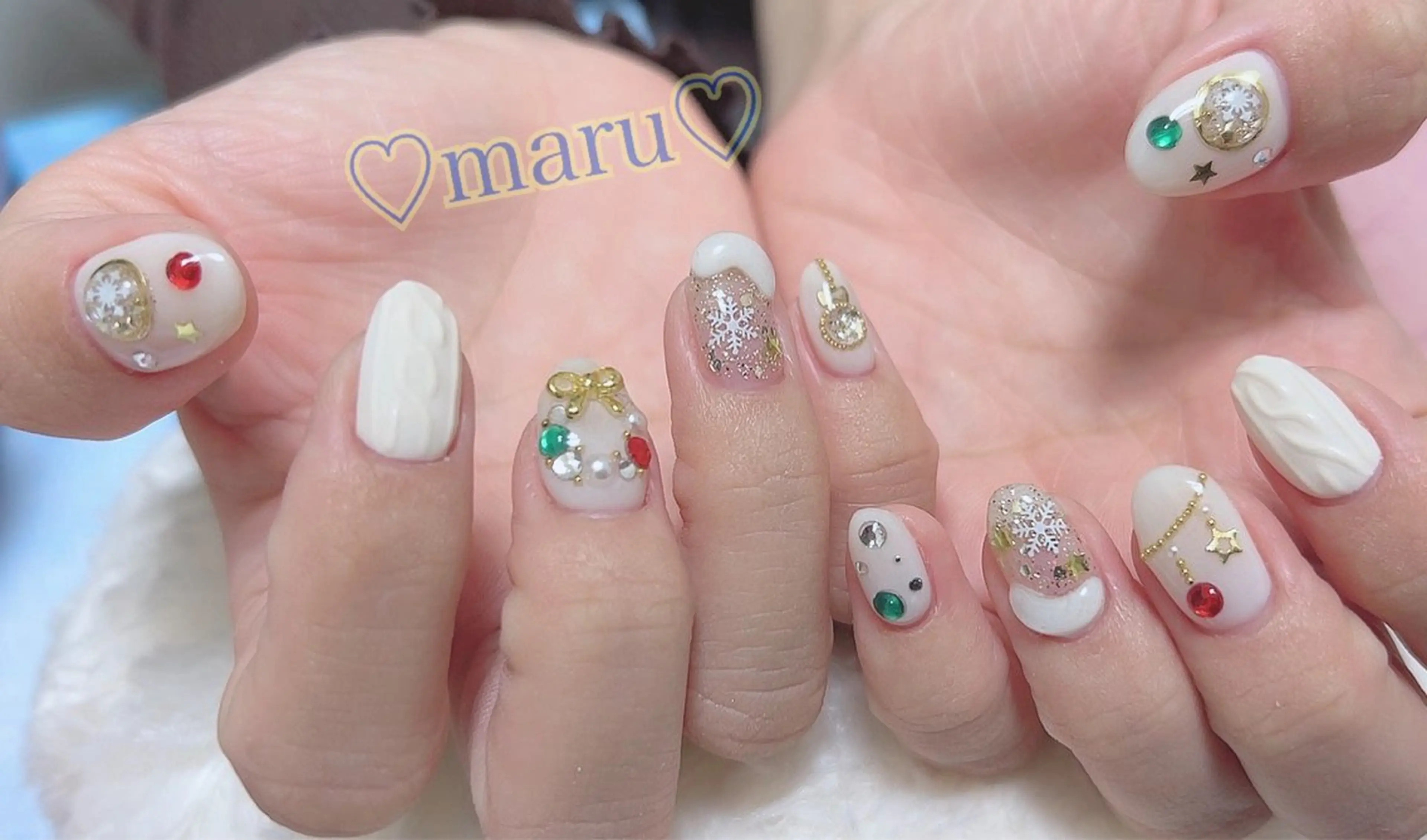 ネイル ハンドネイル フットネイル まるみ ♡のネイルデザイン