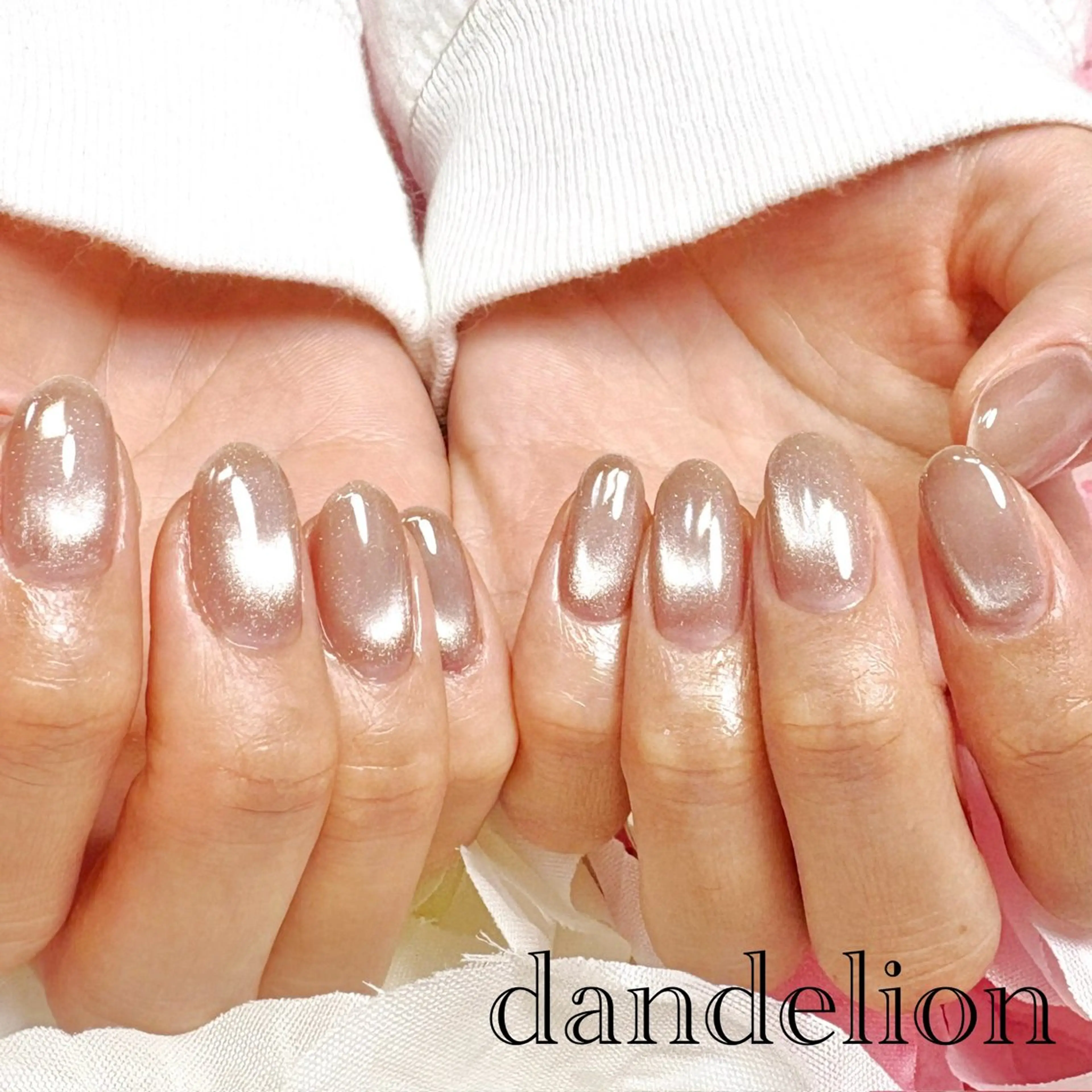 ネイル ハンドネイル ハンドケア dandelion ダンデライオンのネイルデザイン