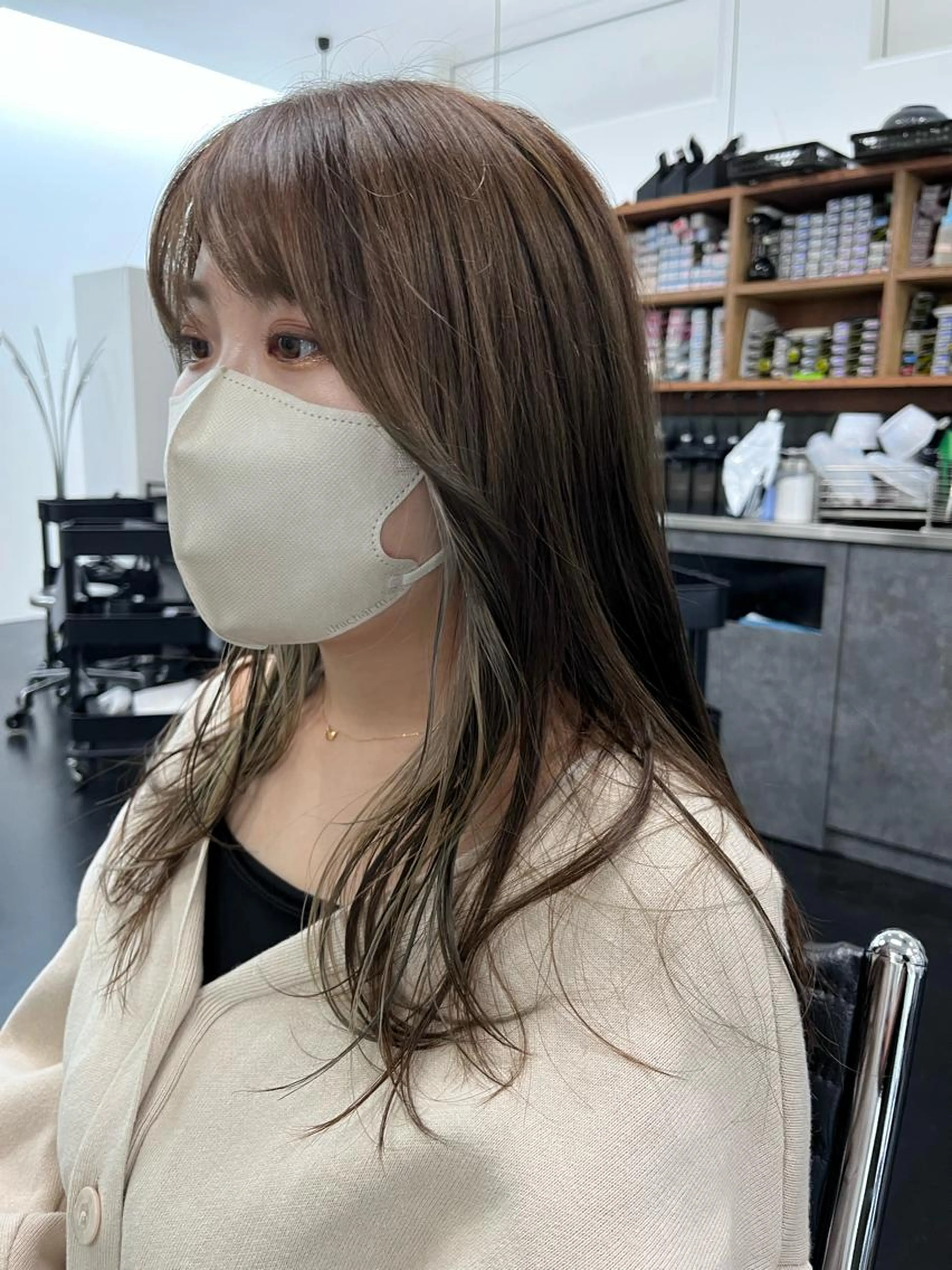 ケアカラー+トリートメントの写真