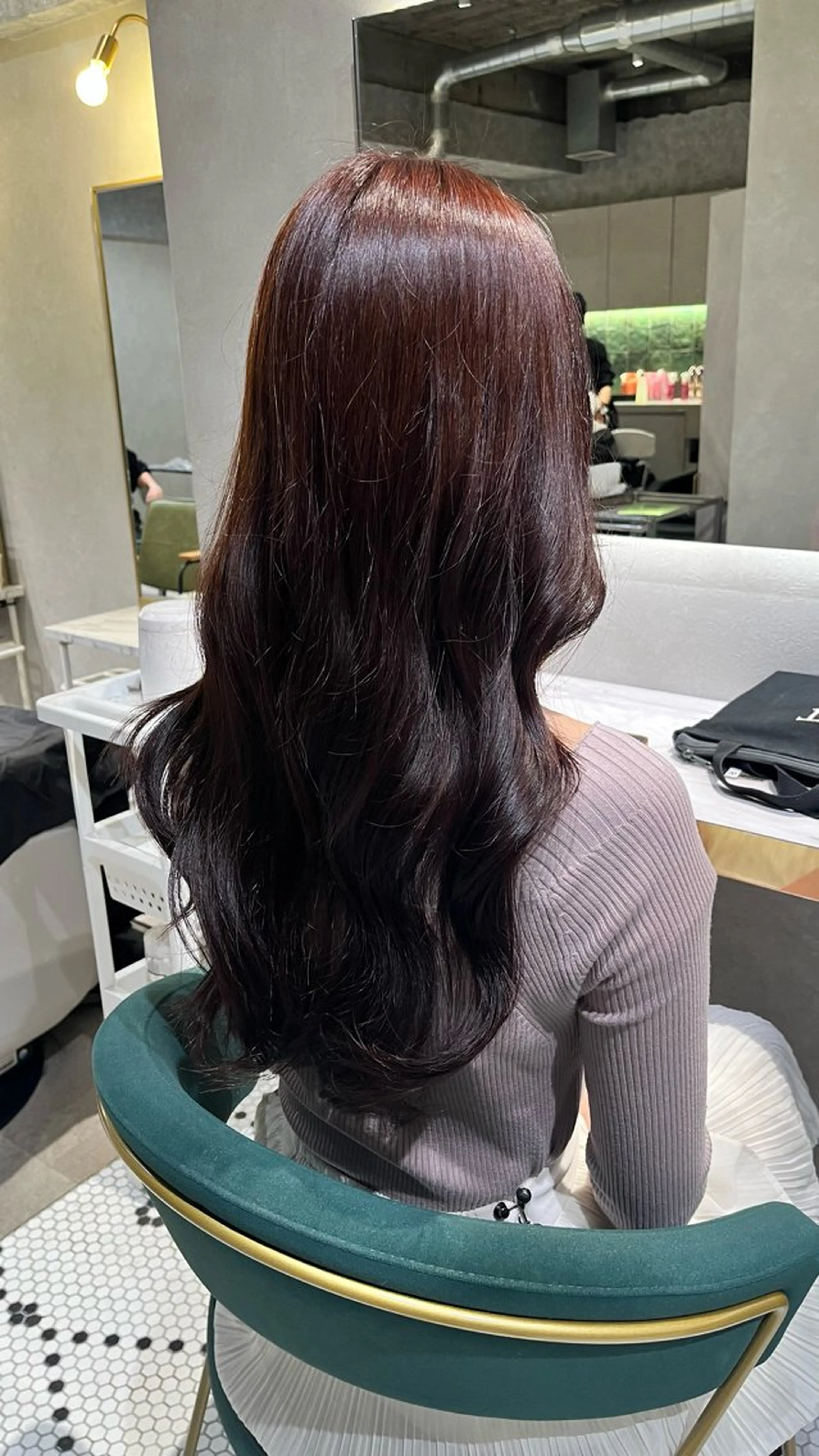 ロング カラー 新宿/アシスタント AiNAのヘアスタイル