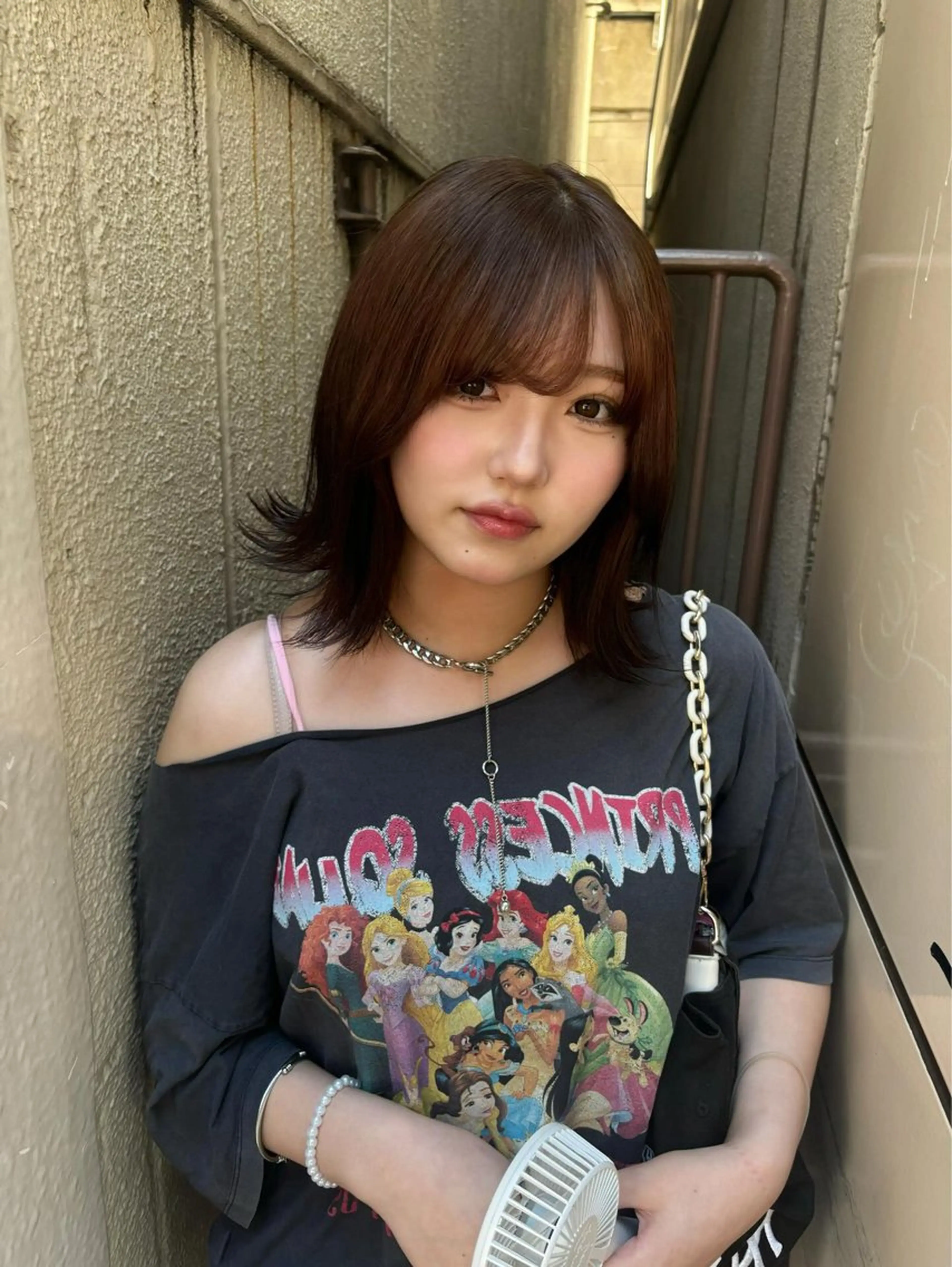 ミディアム カラー ✩似合わせカラー /レイヤー✩momoのヘアスタイル