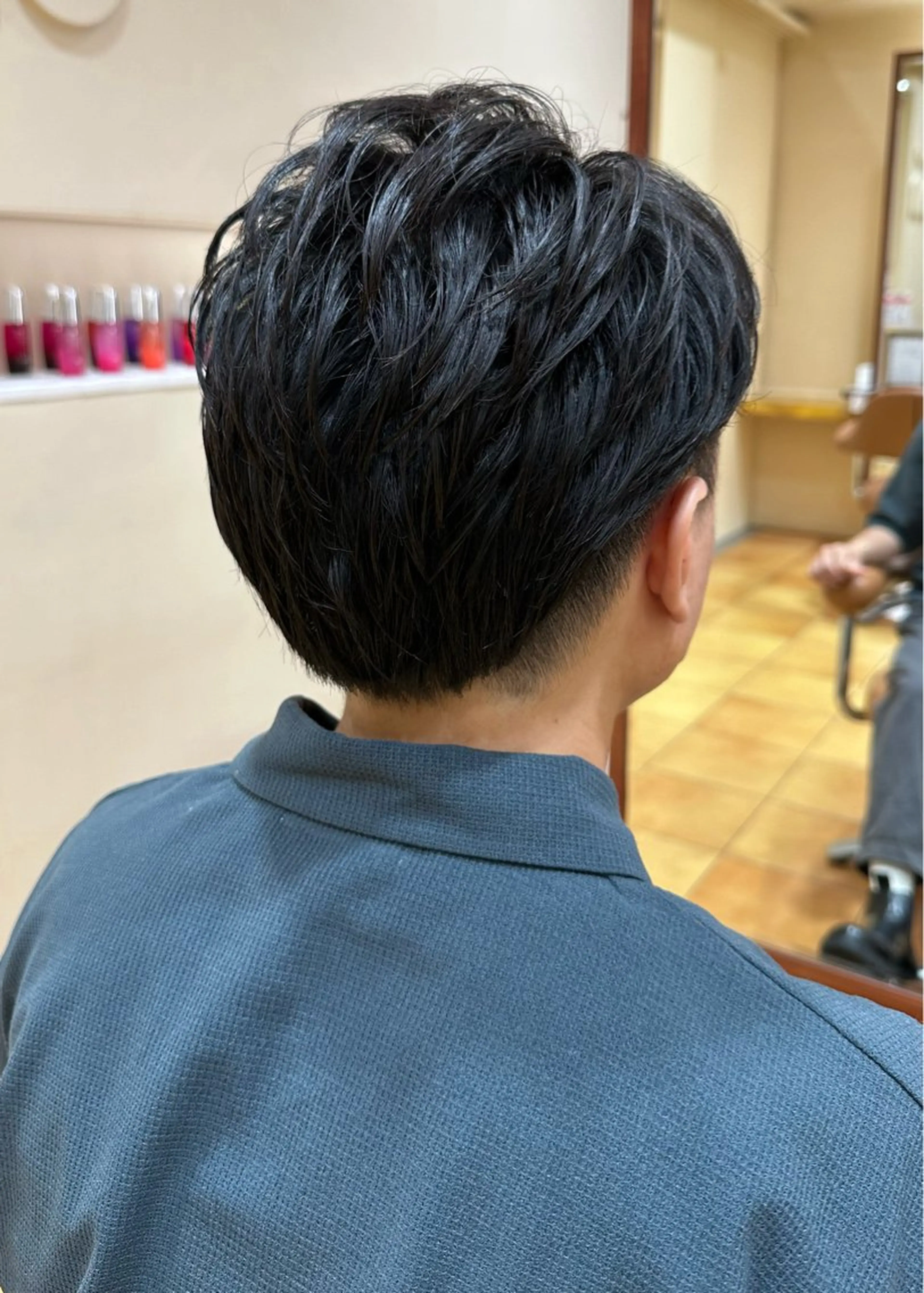 ショート カット パーマボブ/丸みボブ /くせ毛/とういのヘアスタイル