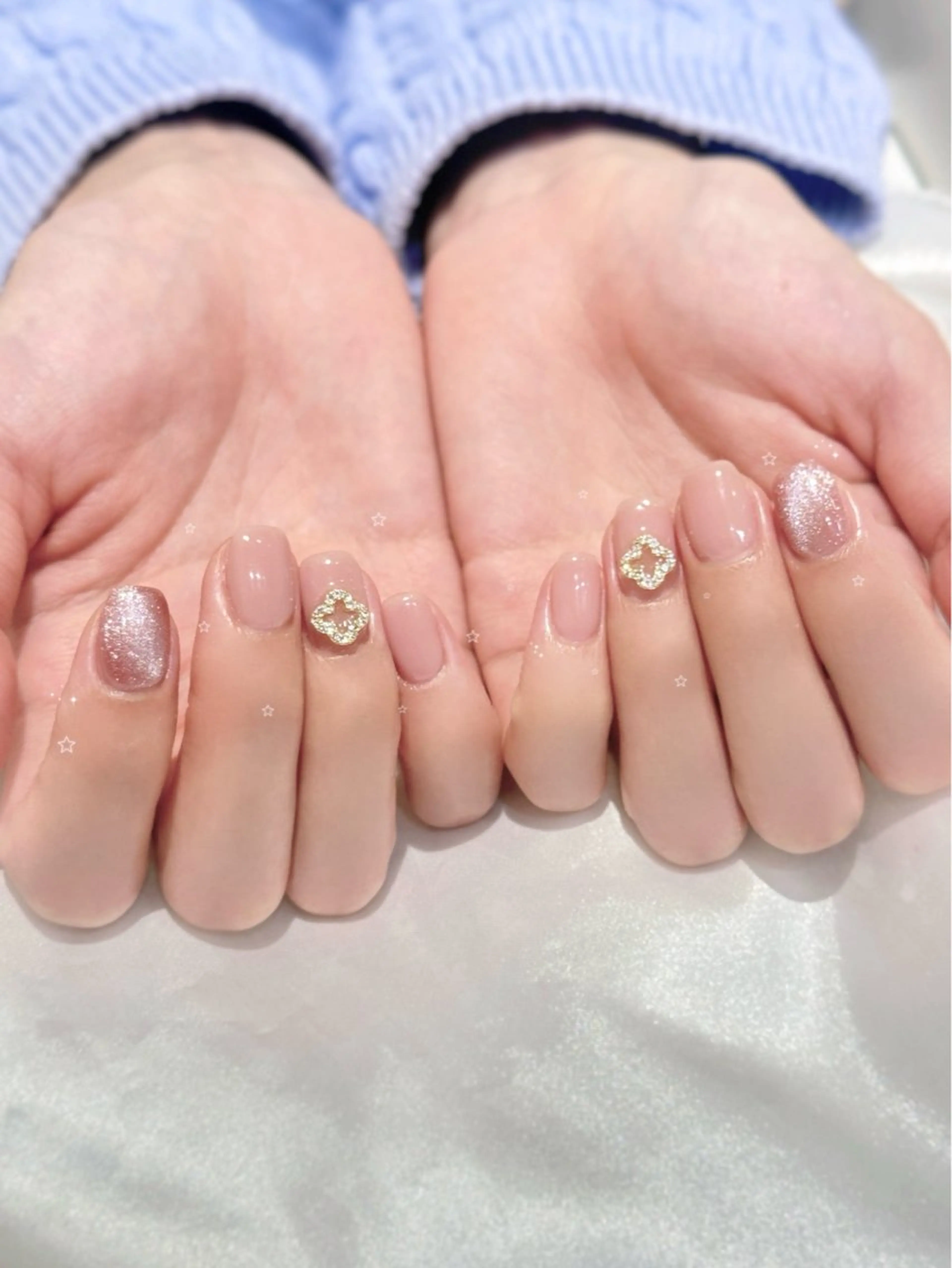 ネイル マグネットネイル ハンドネイル natsuki 💫のネイルデザイン