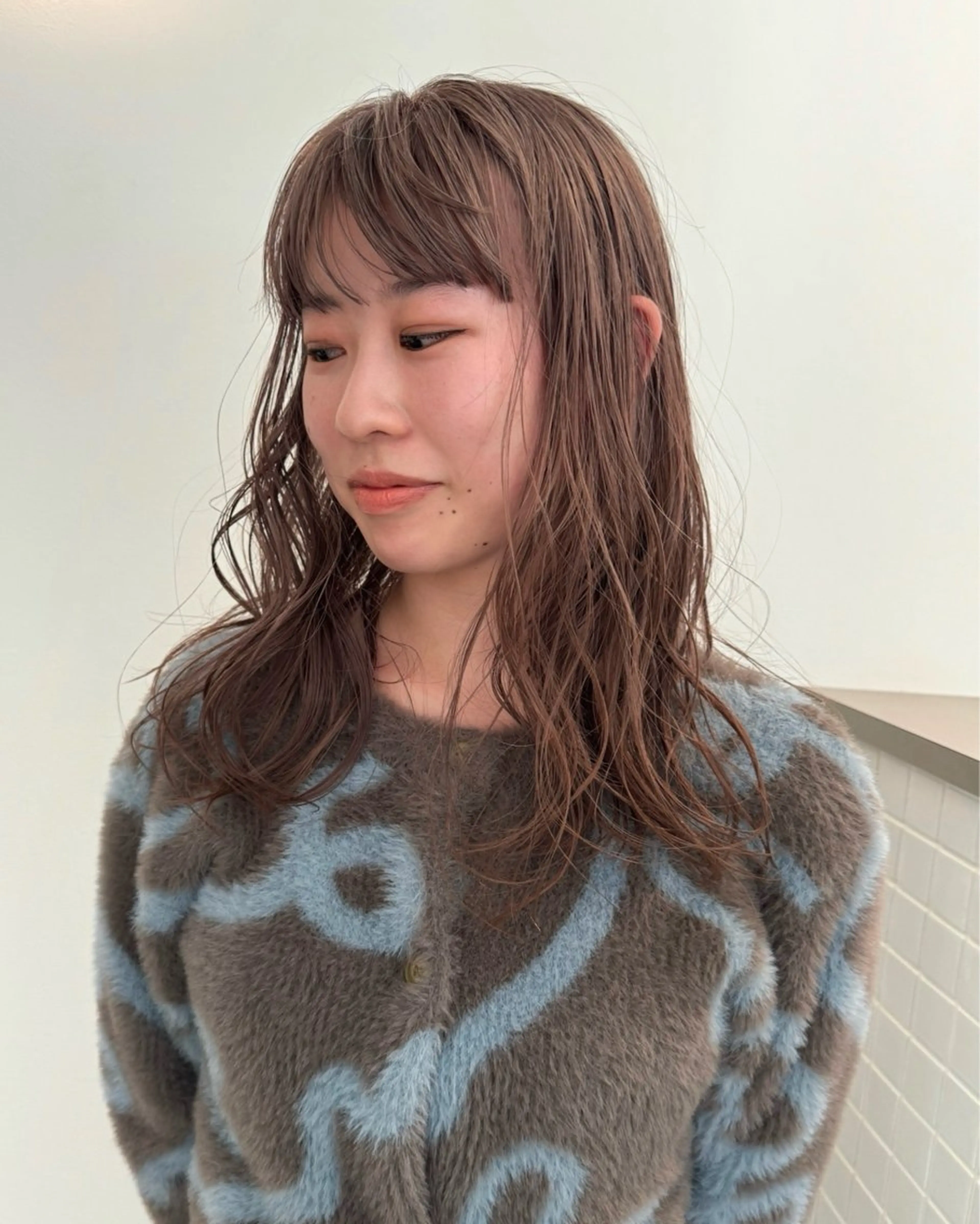 ミディアム カラー カット ヘアカラー トリートメント ブリーチ/似合わせ Kaito🦕/栄のヘアスタイル