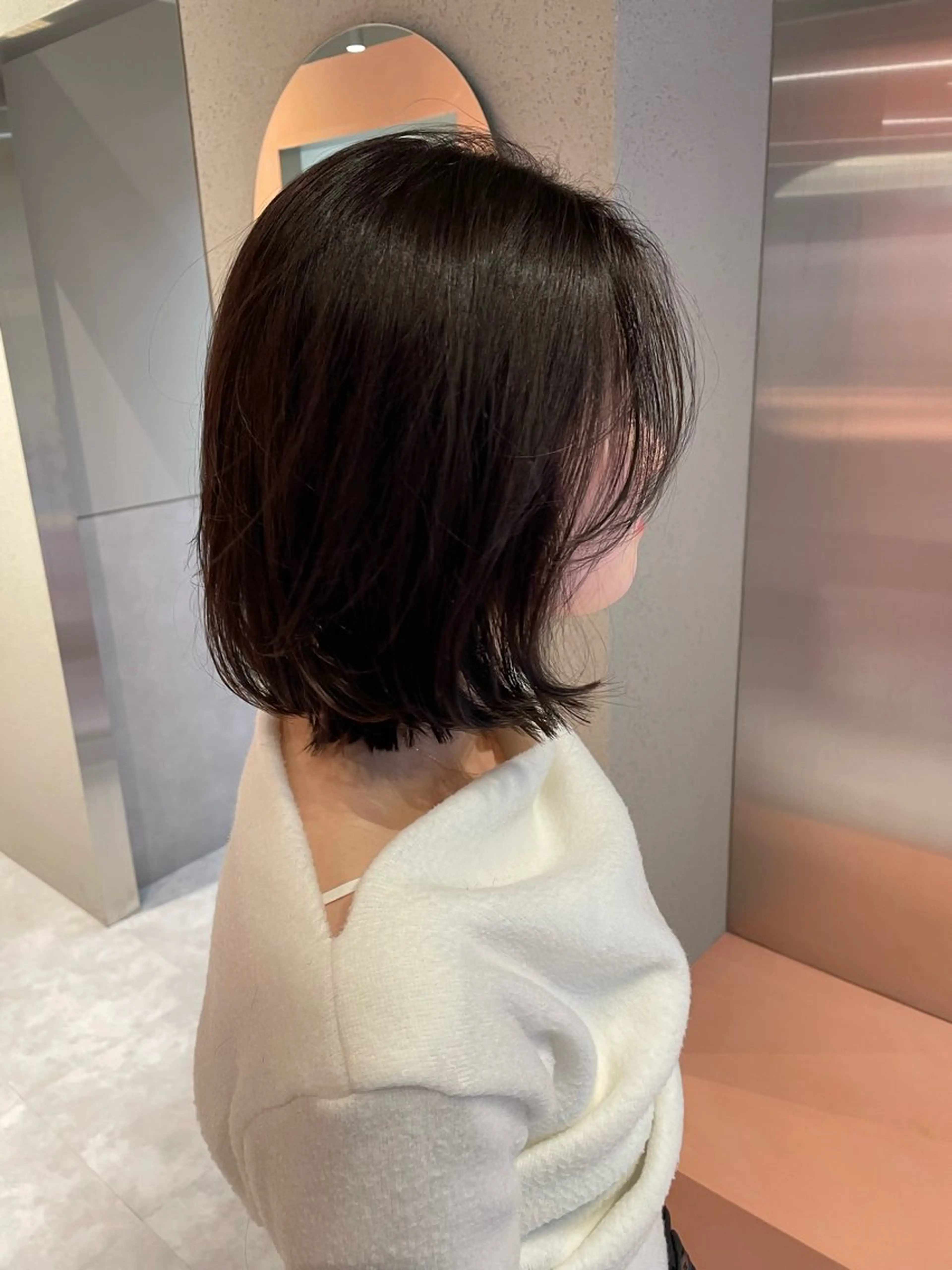 ミディアム カット ヘアカラー SALOWIN 立川所属・MAYU /ナチュラルヘア🌷のヘアスタイル