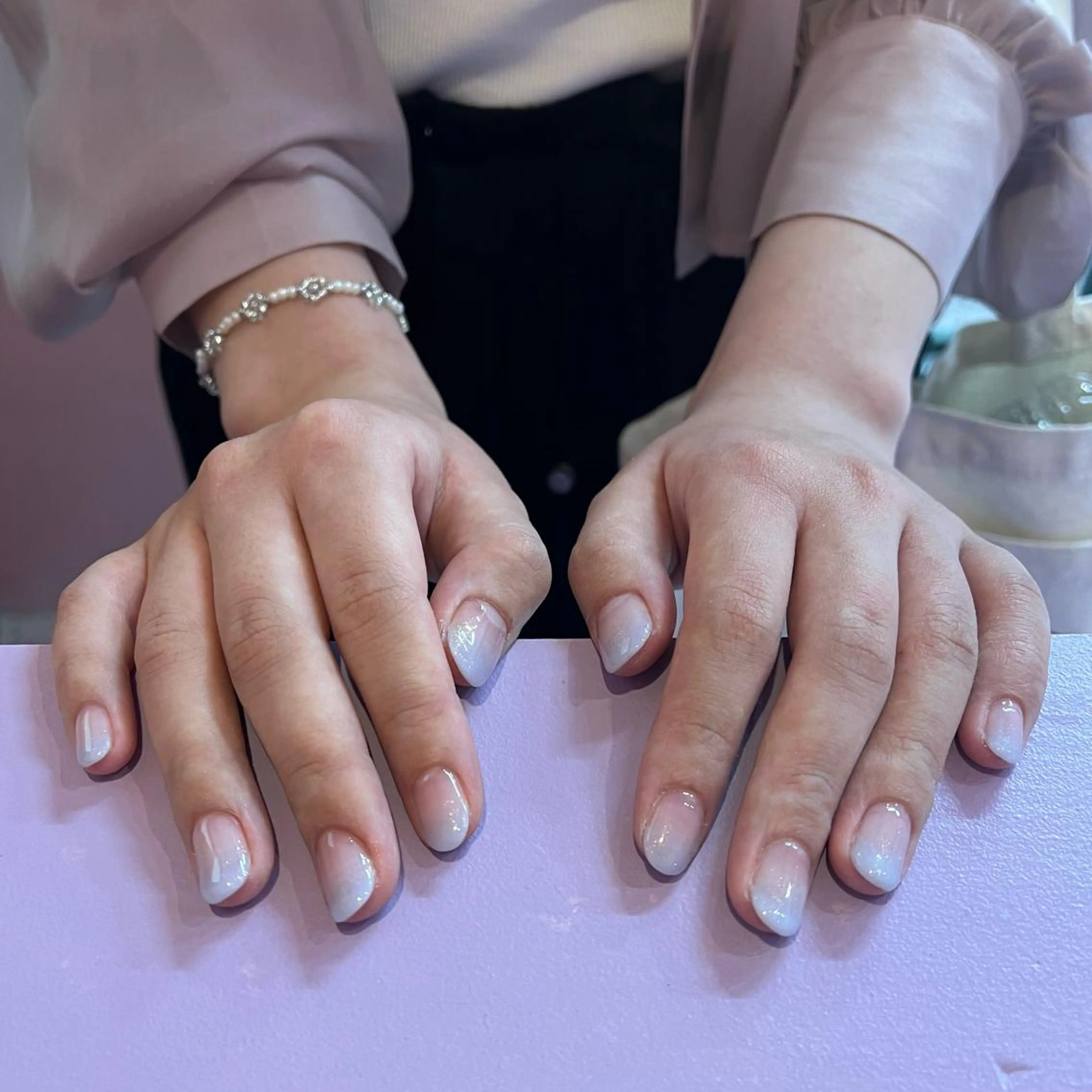 ネイル グラデーション YUZUME 銀座店 KARINのネイルデザイン