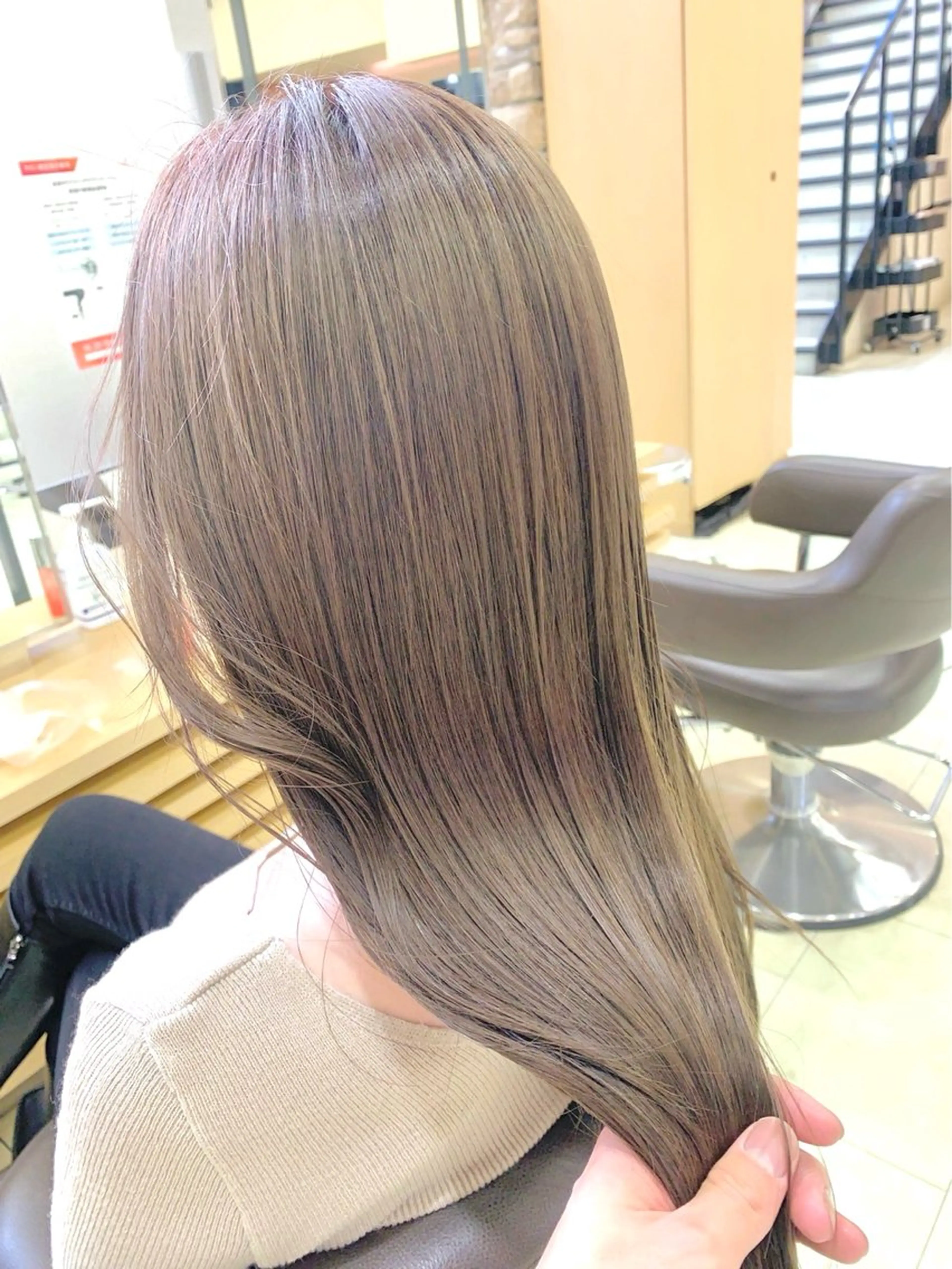 ロング カラー カット ヘアカラー トリートメント 髪質改善カラー/矯正 /パーマの職人/航太のヘアスタイル