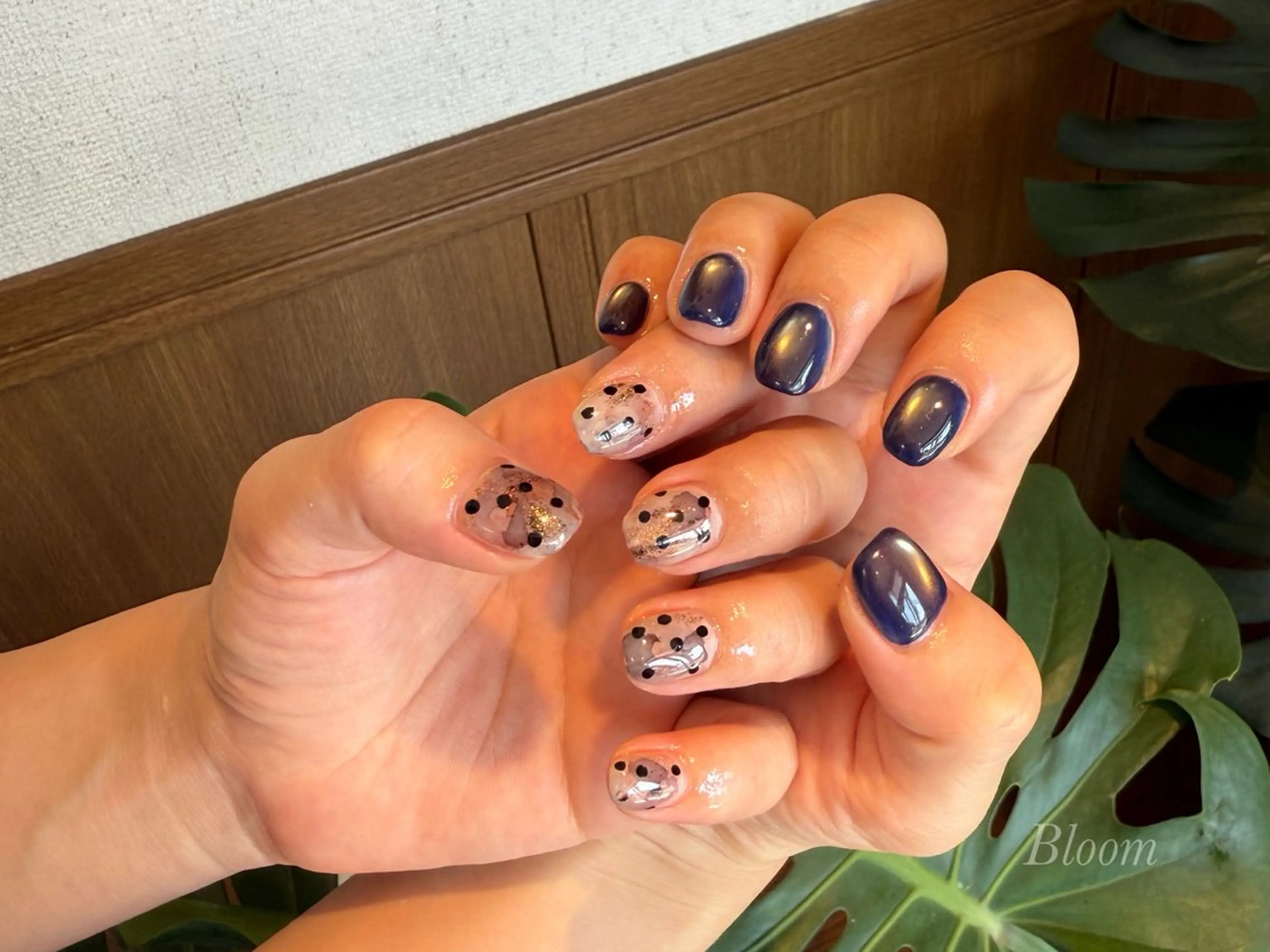ネイル マグネットネイル ハンドネイル Bloom a nail studio所属・松下 未来のネイルデザイン