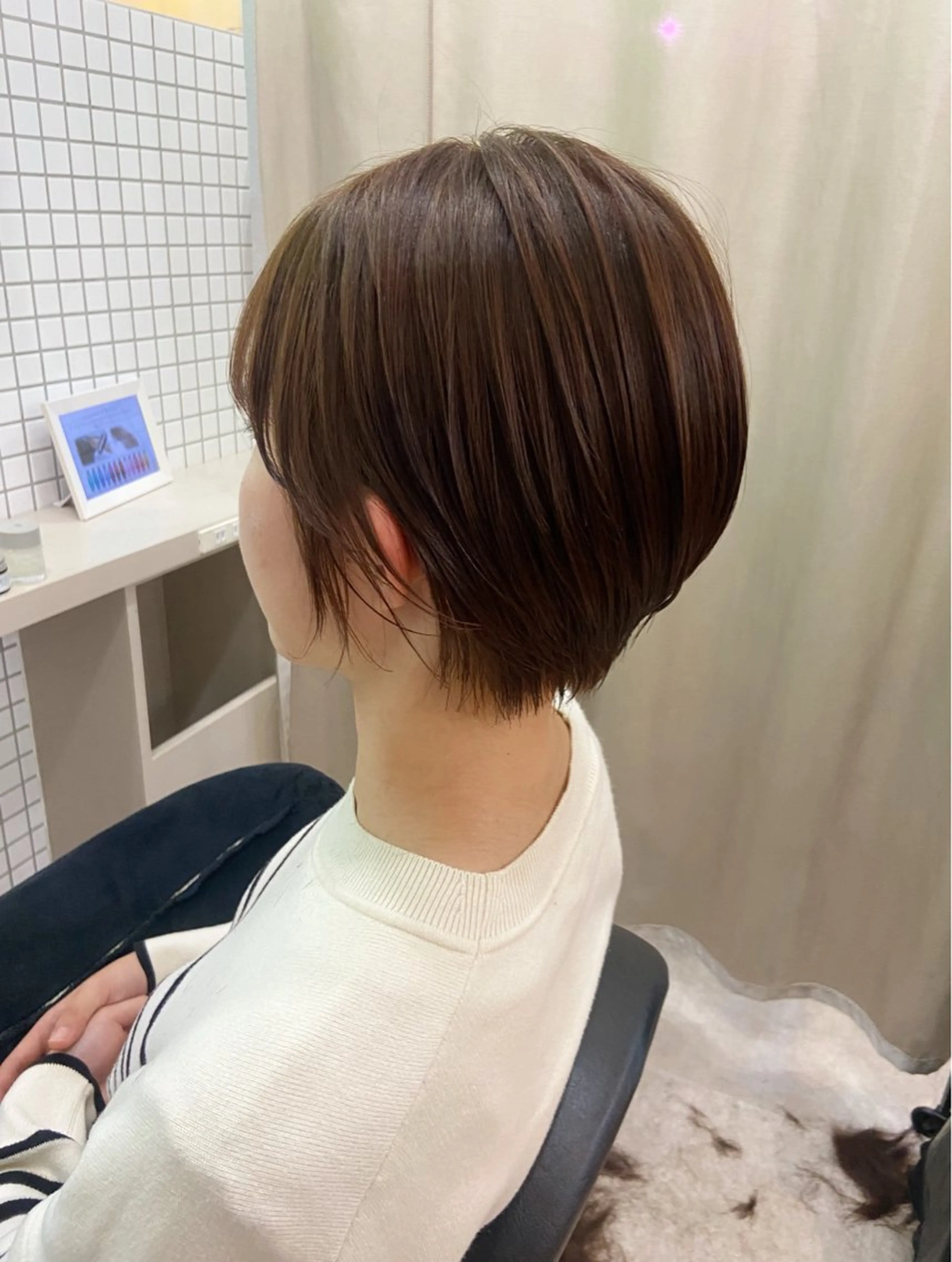 レディースショートボブカット(⚠️掲載している注意事項を必ずお読みください‼️)の写真