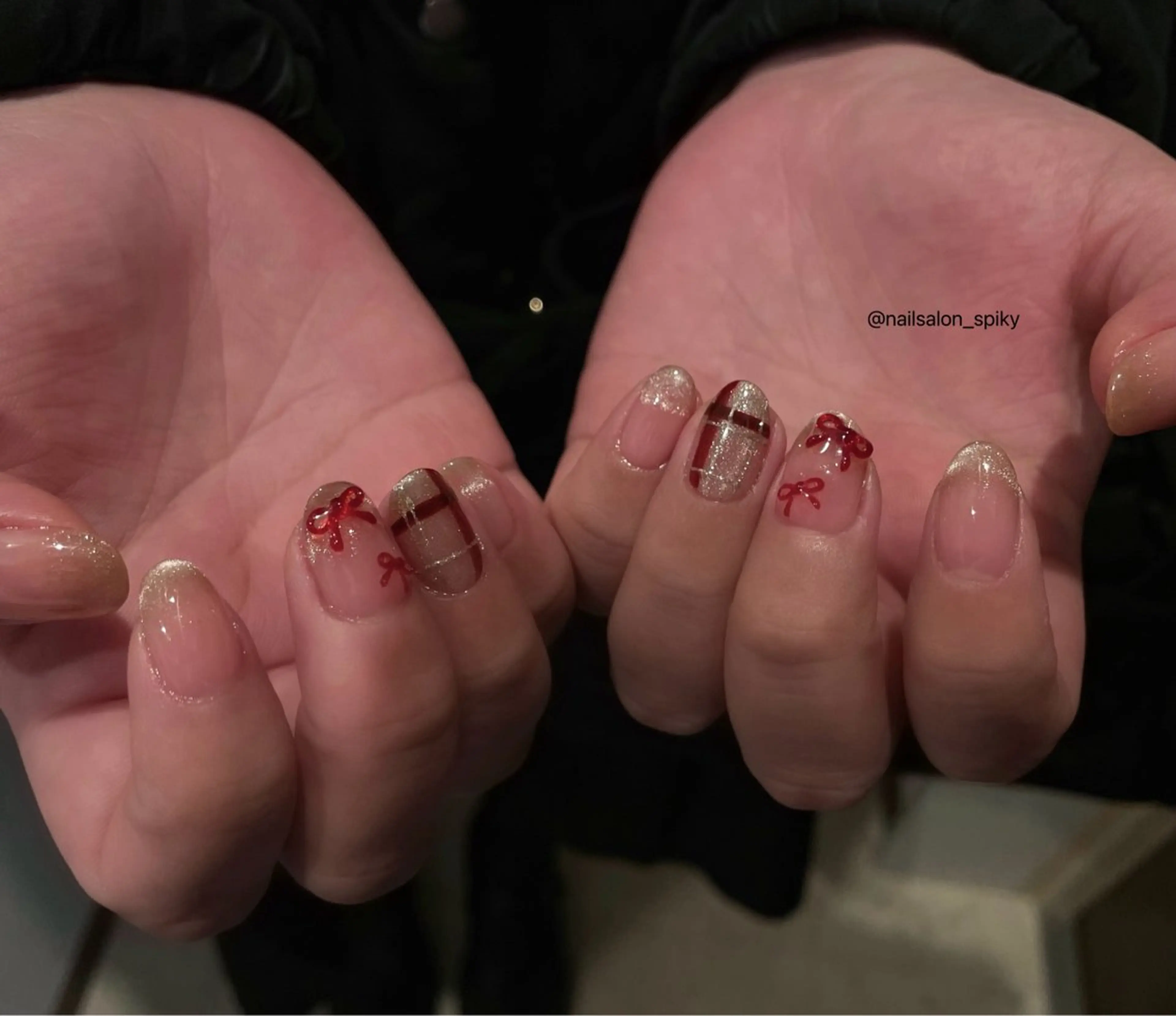 ネイル ハンドネイル Spiky とうげ ふうかのネイルデザイン