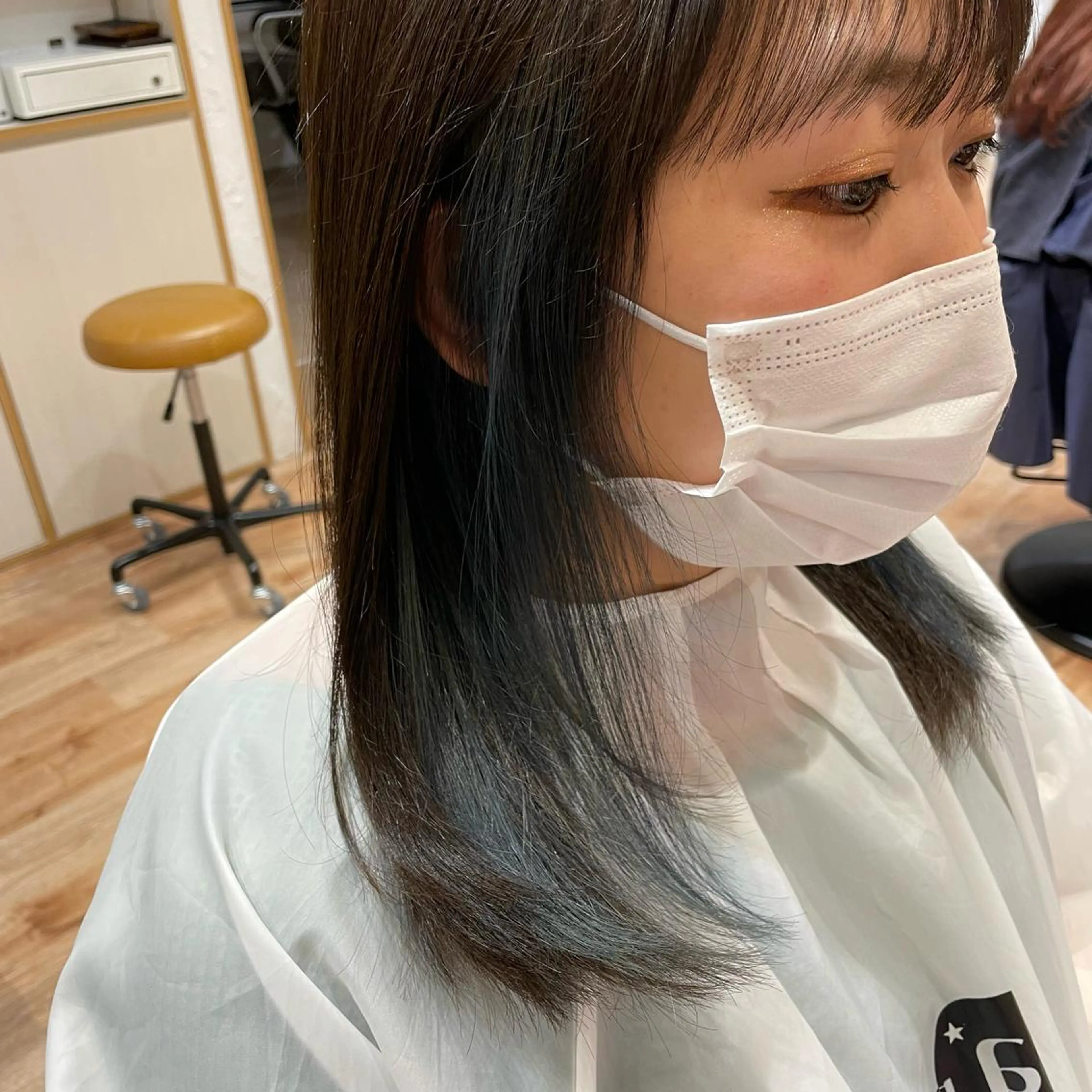 ミディアム カラー インナーカラー 韓国メンズヘア 🇰🇷つかさのヘアスタイル
