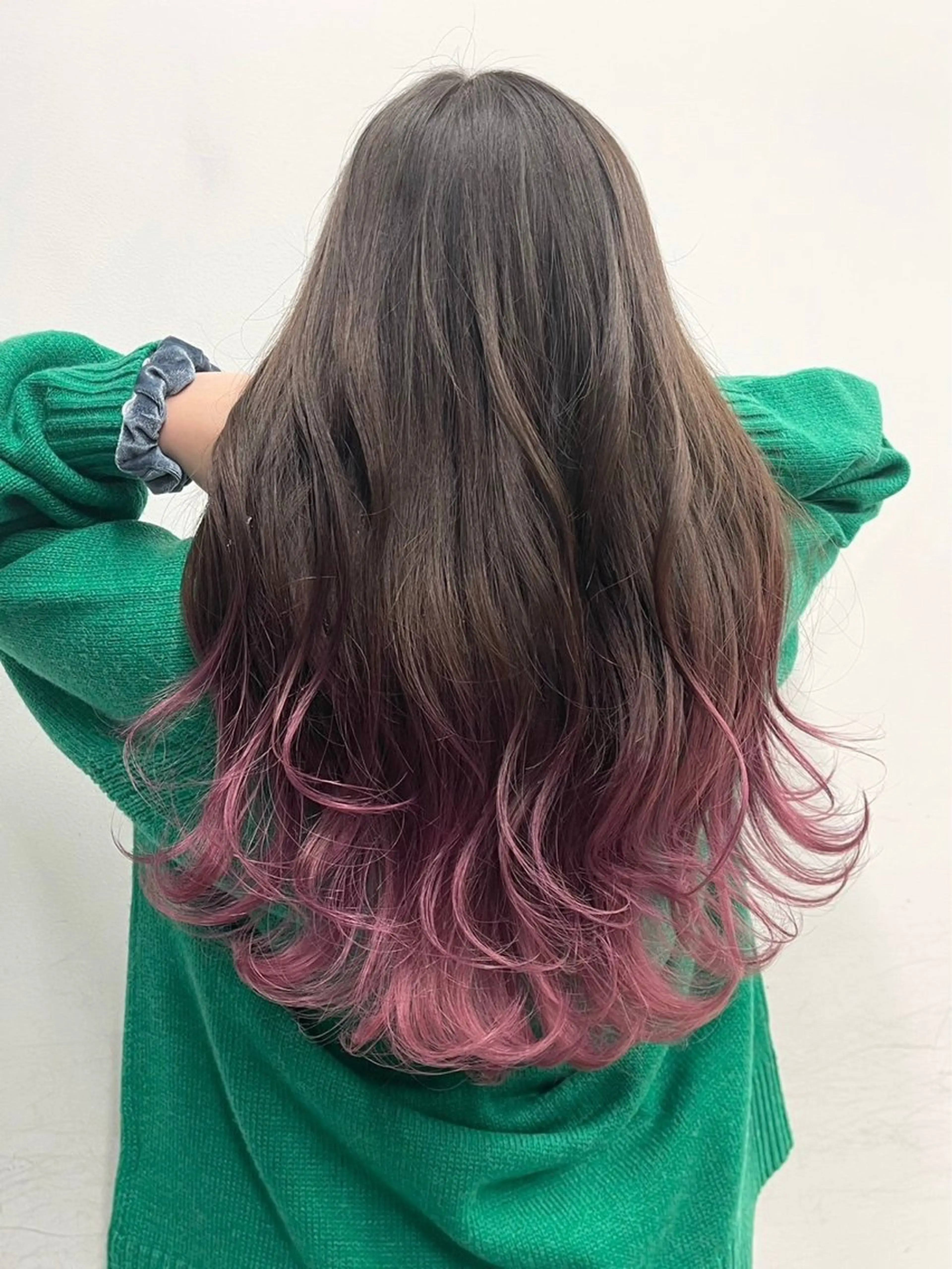 ロング カラー パーマ ロング amble luxe 髪質改善 💕のヘアスタイル