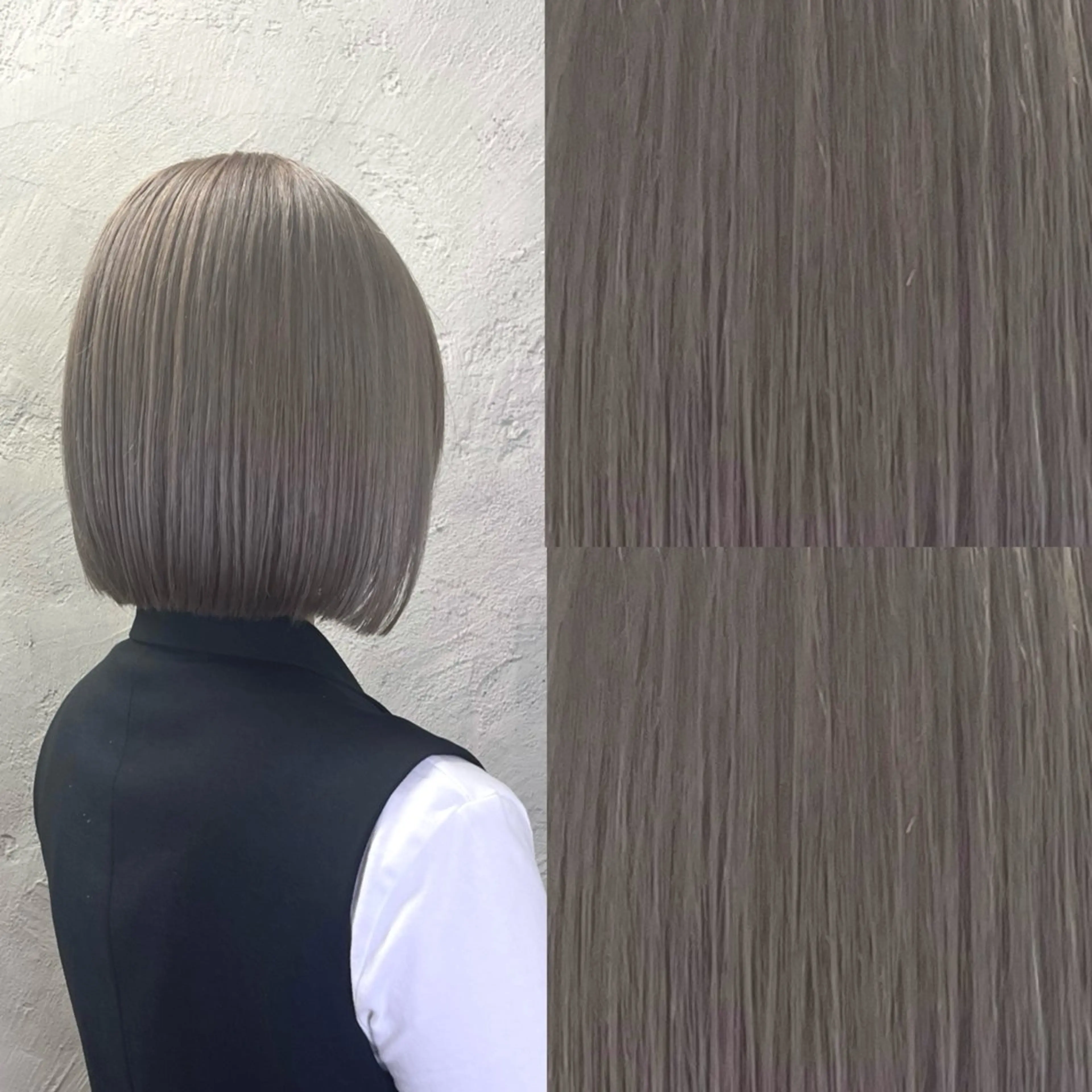 ミディアム カラー ヘアカラー トリートメント 🩵艶ハイトーン ブリーチ🩵ユウゴのヘアスタイル