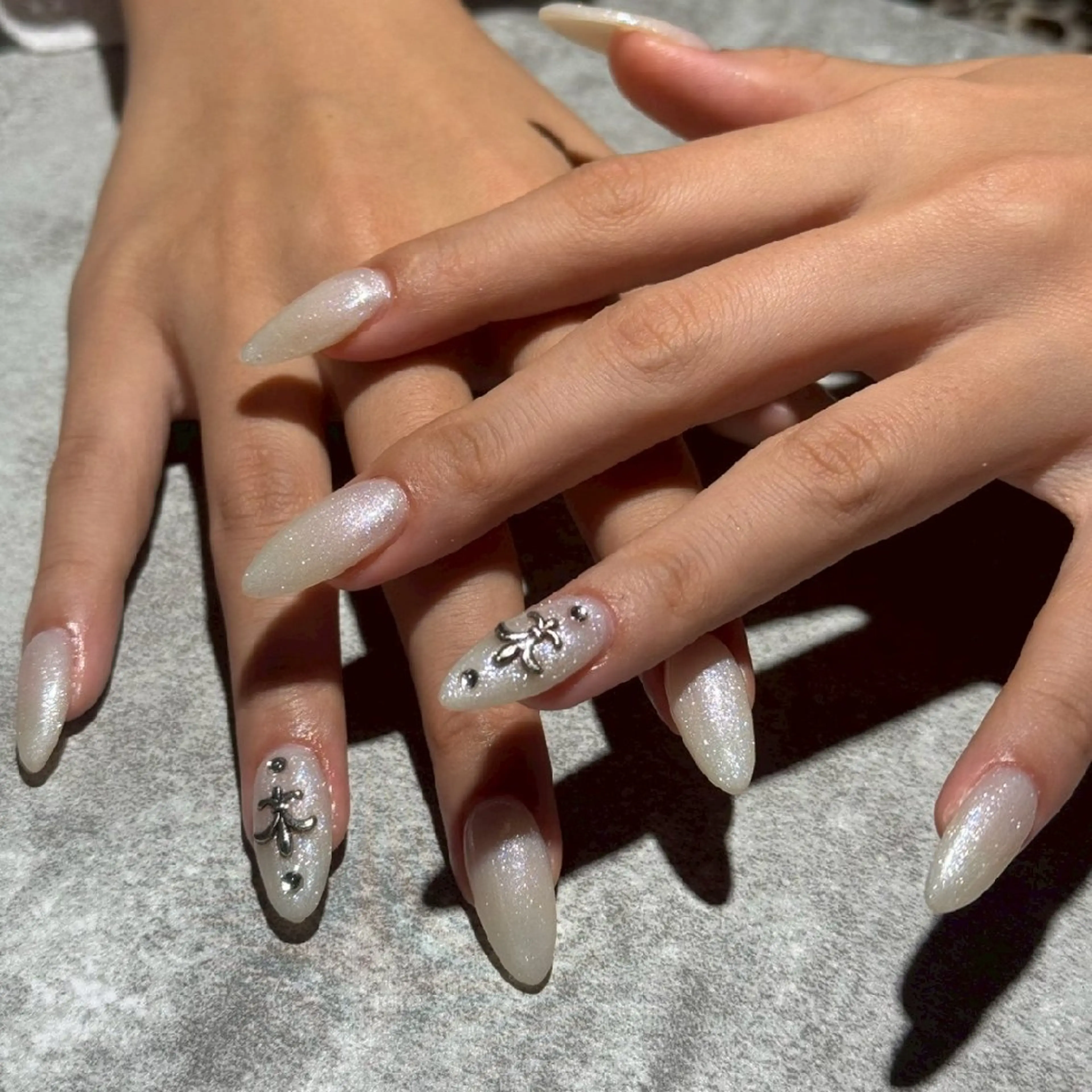 ネイル 長さ出し ワンカラーネイル NailAnn下中野店所属・NailAnn 下中野店のネイルデザイン