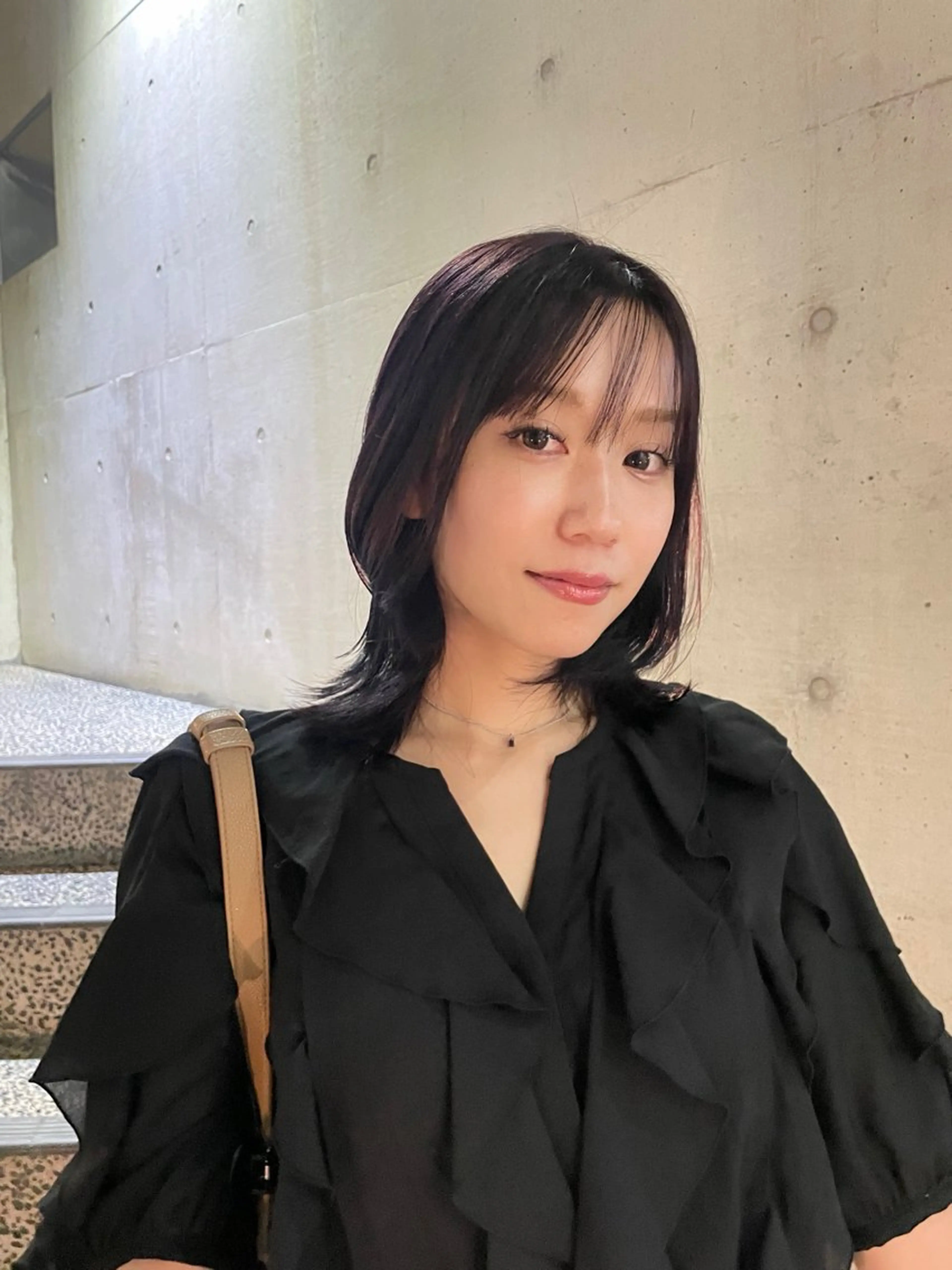 ミディアム レイヤーカット ACQUA所属・カットモデル大募集！ ACQUA ・eriのヘアスタイル