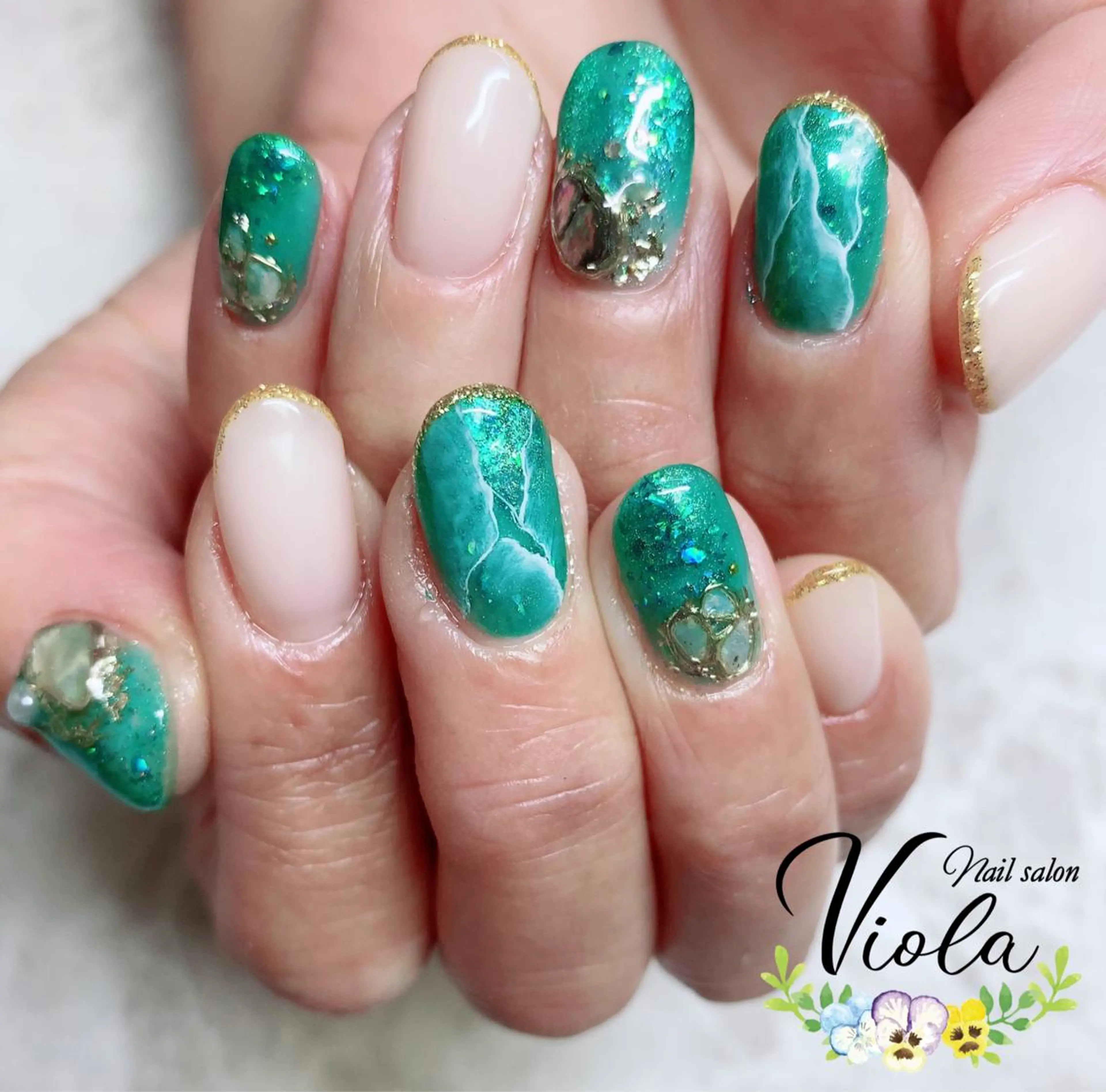 ネイル ハンドネイル Nailsalon Viola所属・ネイルサロン Violaのネイルデザイン