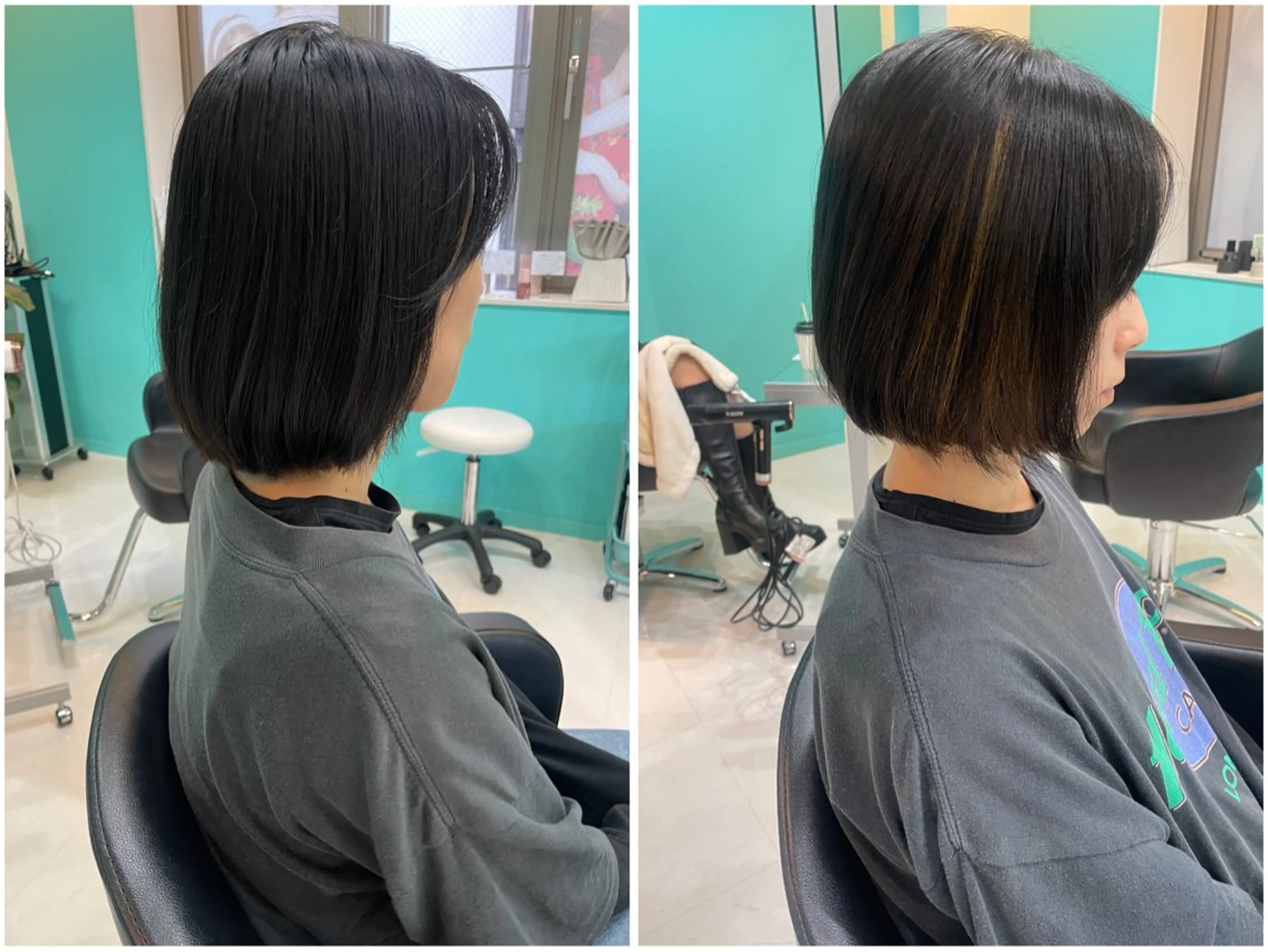 ショート カラー ブリーチ ダブルカラー インナーカラー ボブ カット ヘアカラー 🫧ショート/ボブ 池袋西口・泡渕✂️のヘアスタイル