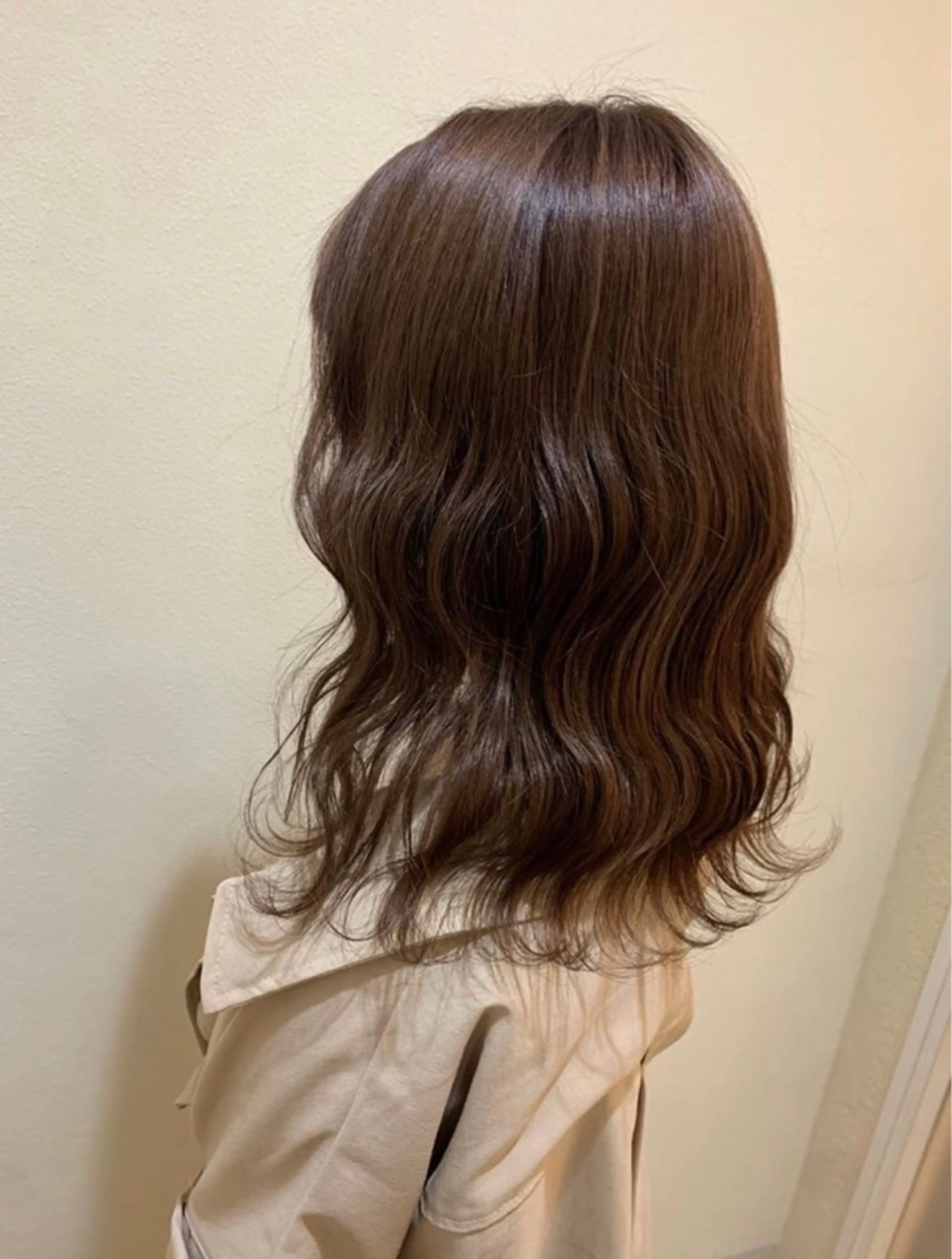 セミロング カラー カット ヘアカラー トリートメント TELA HAIR WAKABA🌱のヘアスタイル