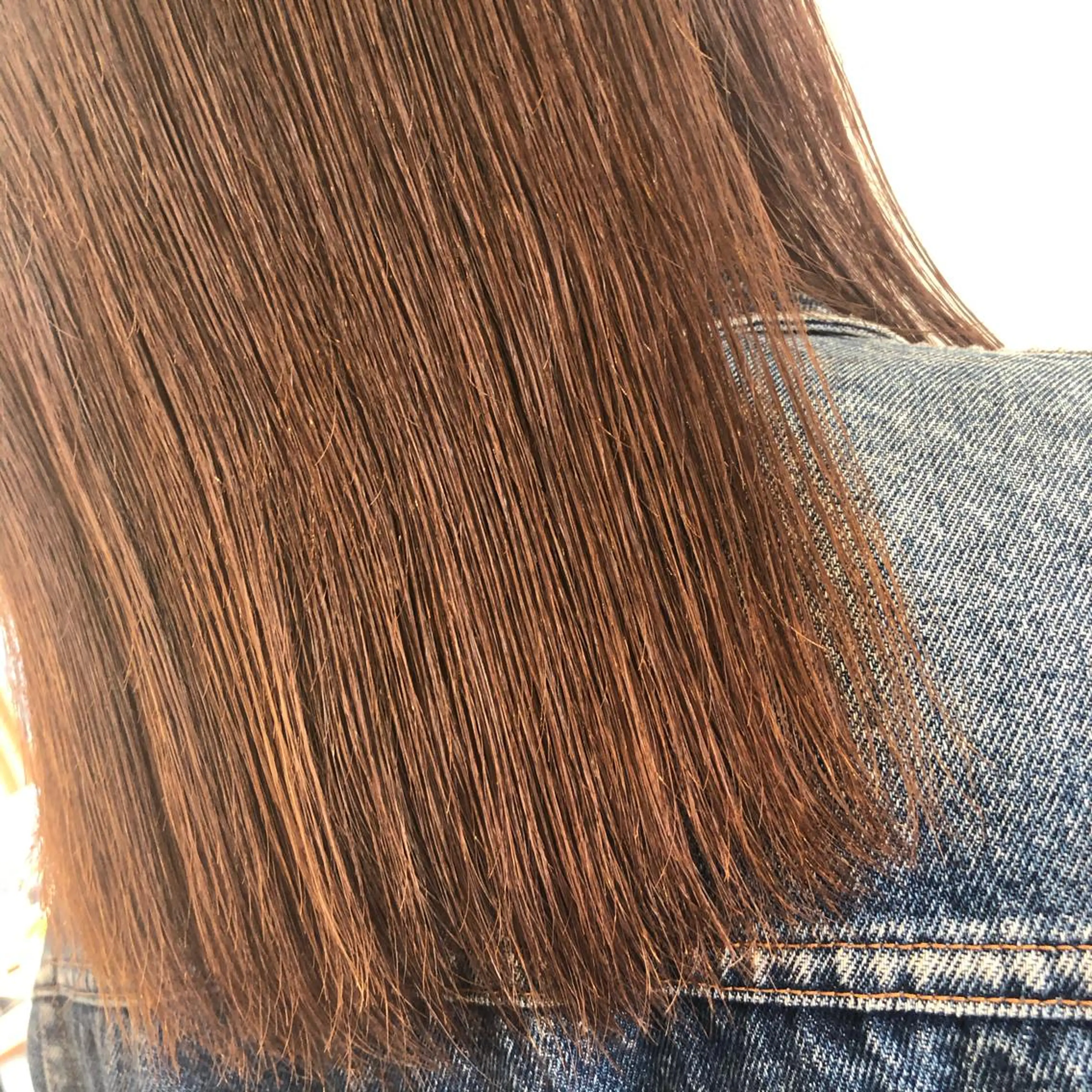 ミディアム 縮毛矯正 縮毛矯正 トリートメント LOG/所属・縮毛/ブリーチ/ メンズ/出口 紗依のヘアスタイル