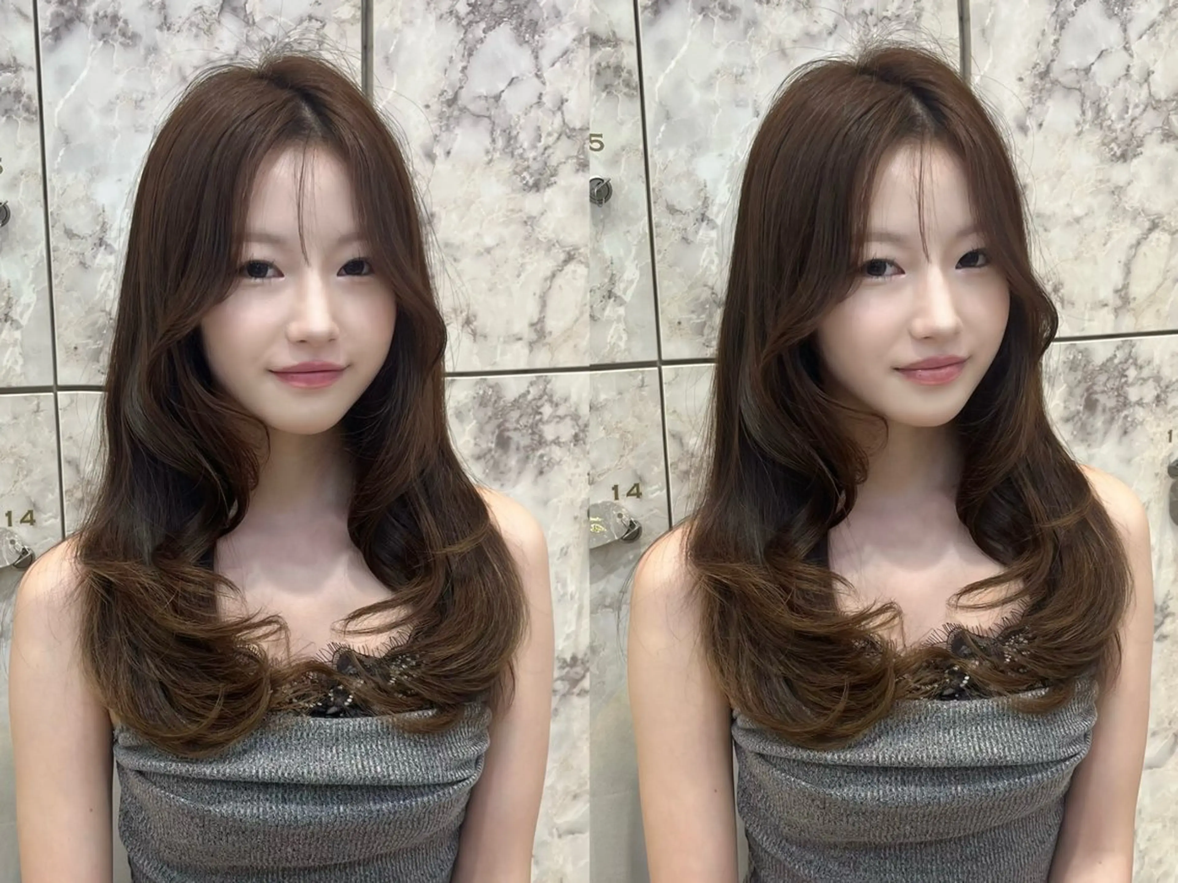ロング レイヤーカット 新宿🤍Maiのヘアスタイル