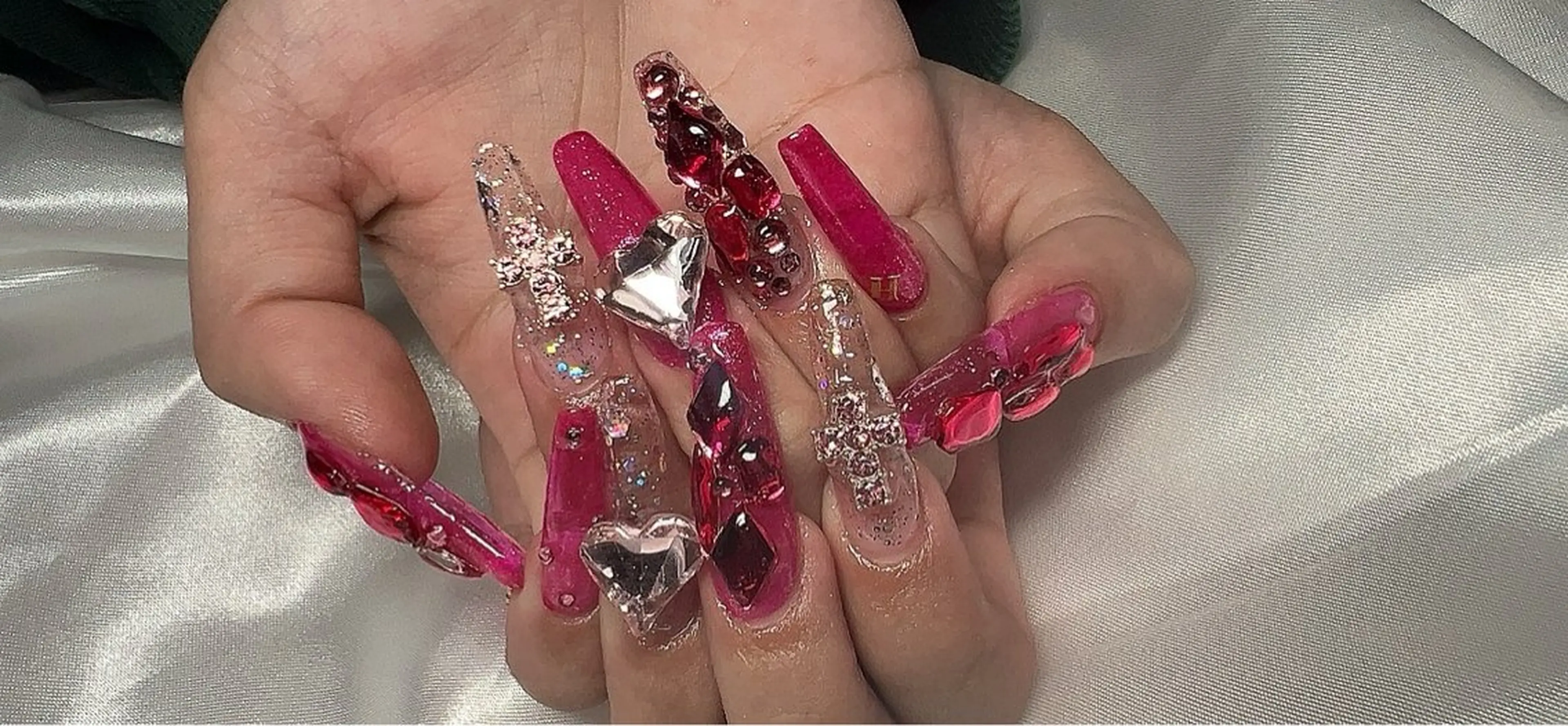 ネイル 成人式 ハンドネイル Ruana Nailのネイルデザイン