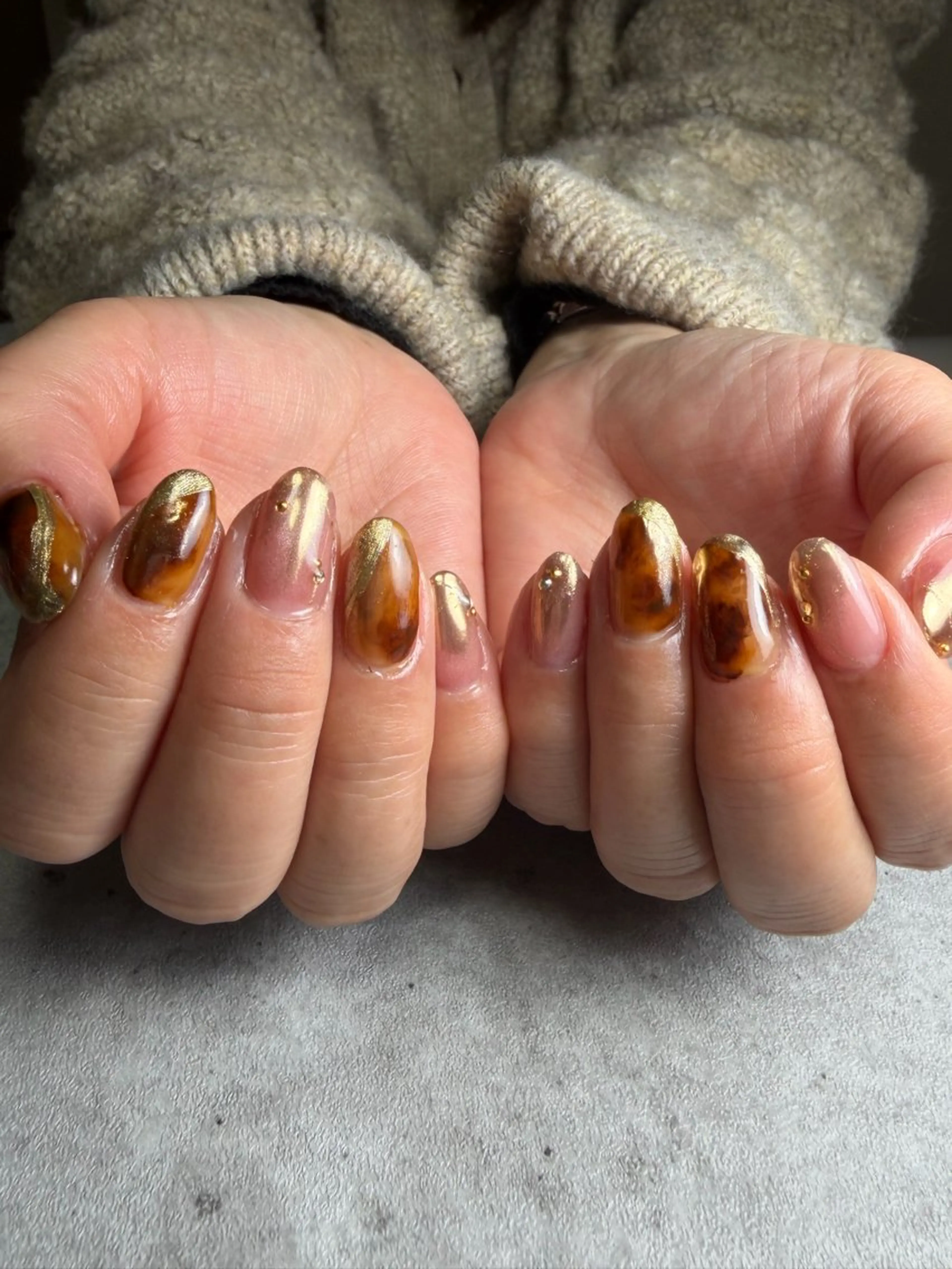 ミディアム 寺内 圭子のネイルデザイン