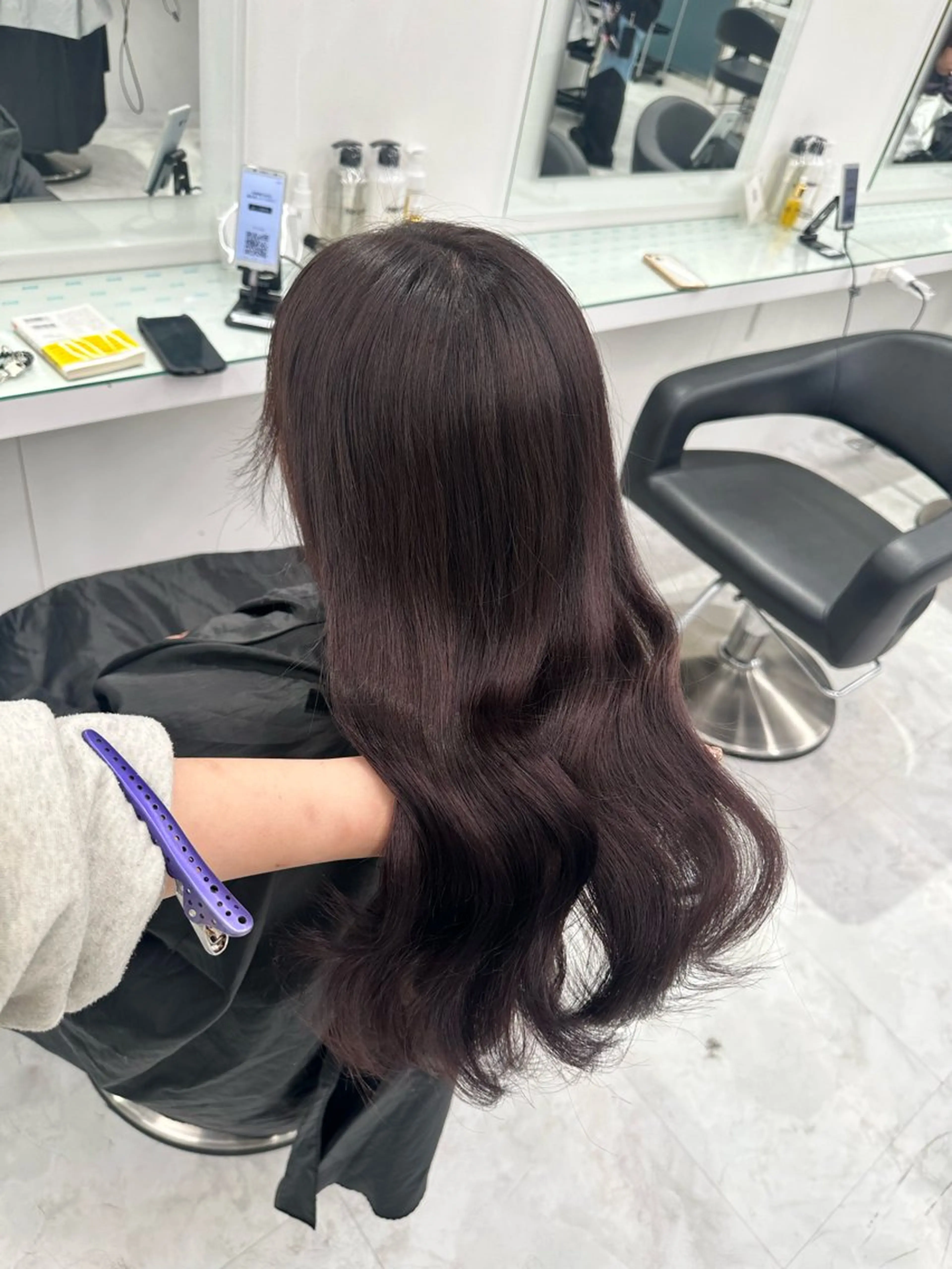 カラー マンツーマン/原宿/ 透明感カラー⭐️のヘアスタイル