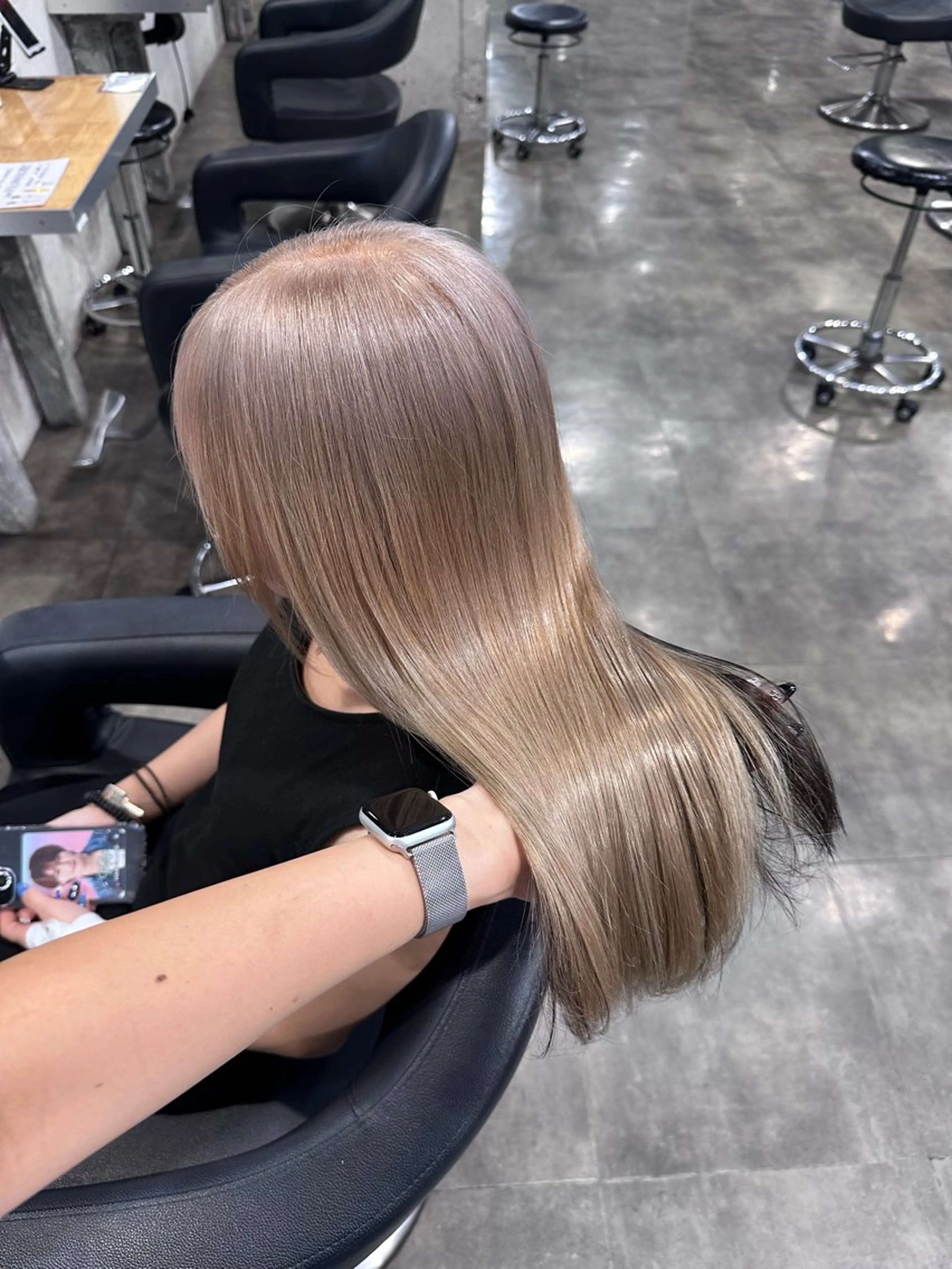 カラー 海外トレンドヘア🤍 sumireのヘアスタイル