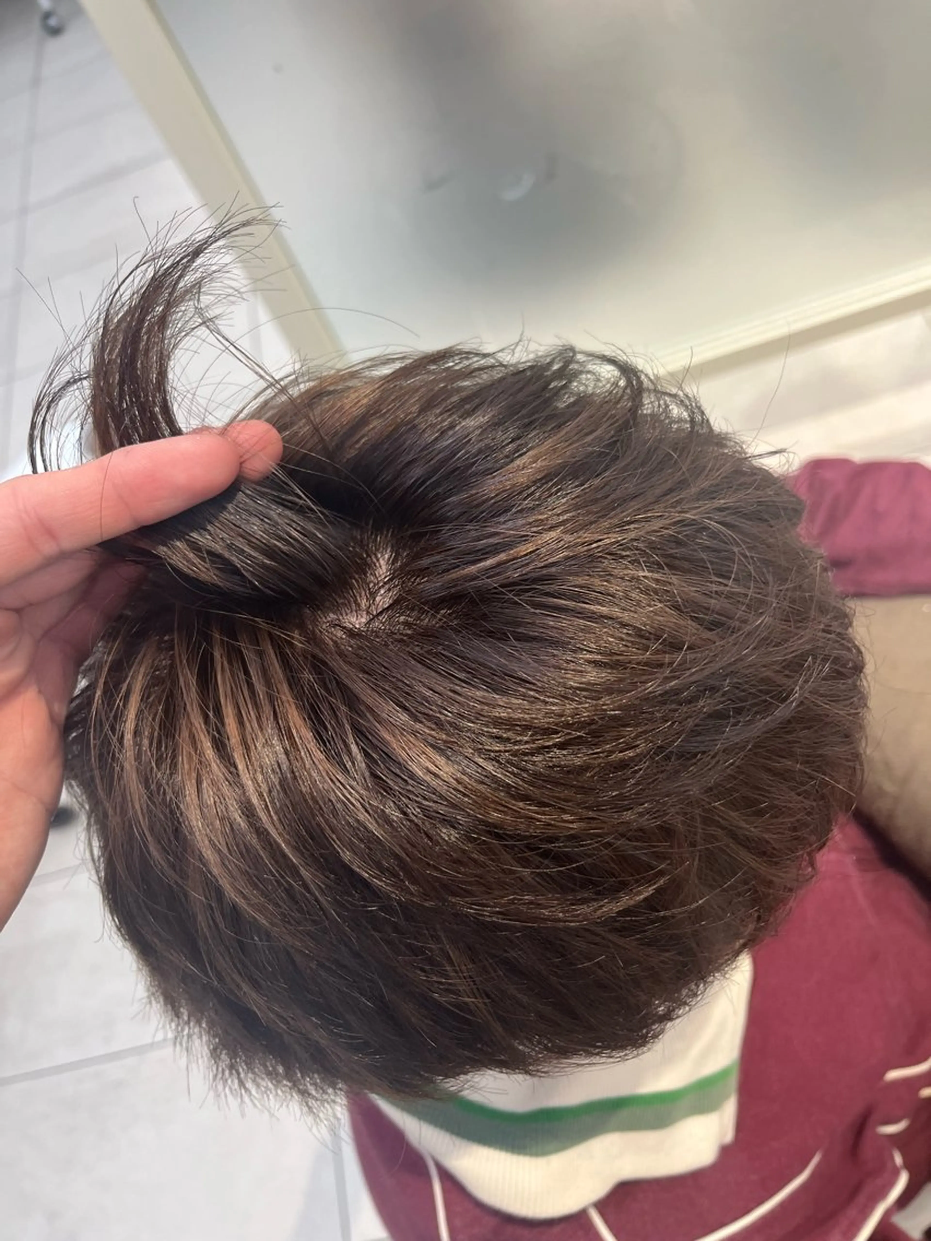 カラー メンズ ヘアカラー トリートメント レイヤーカット/ ショートカット/Joのヘアスタイル