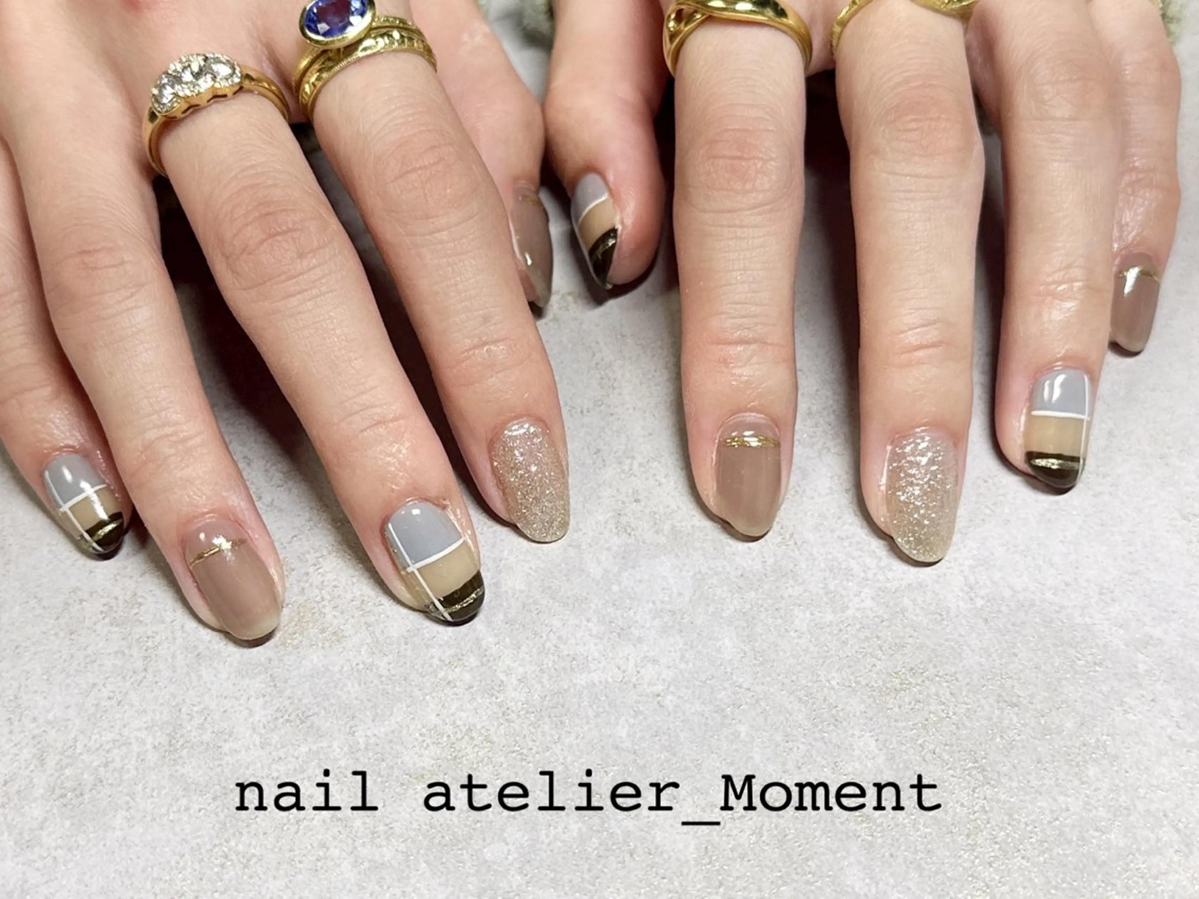 ネイル ハンドネイル nail atelier_Moment所属・nail Momentのネイルデザイン