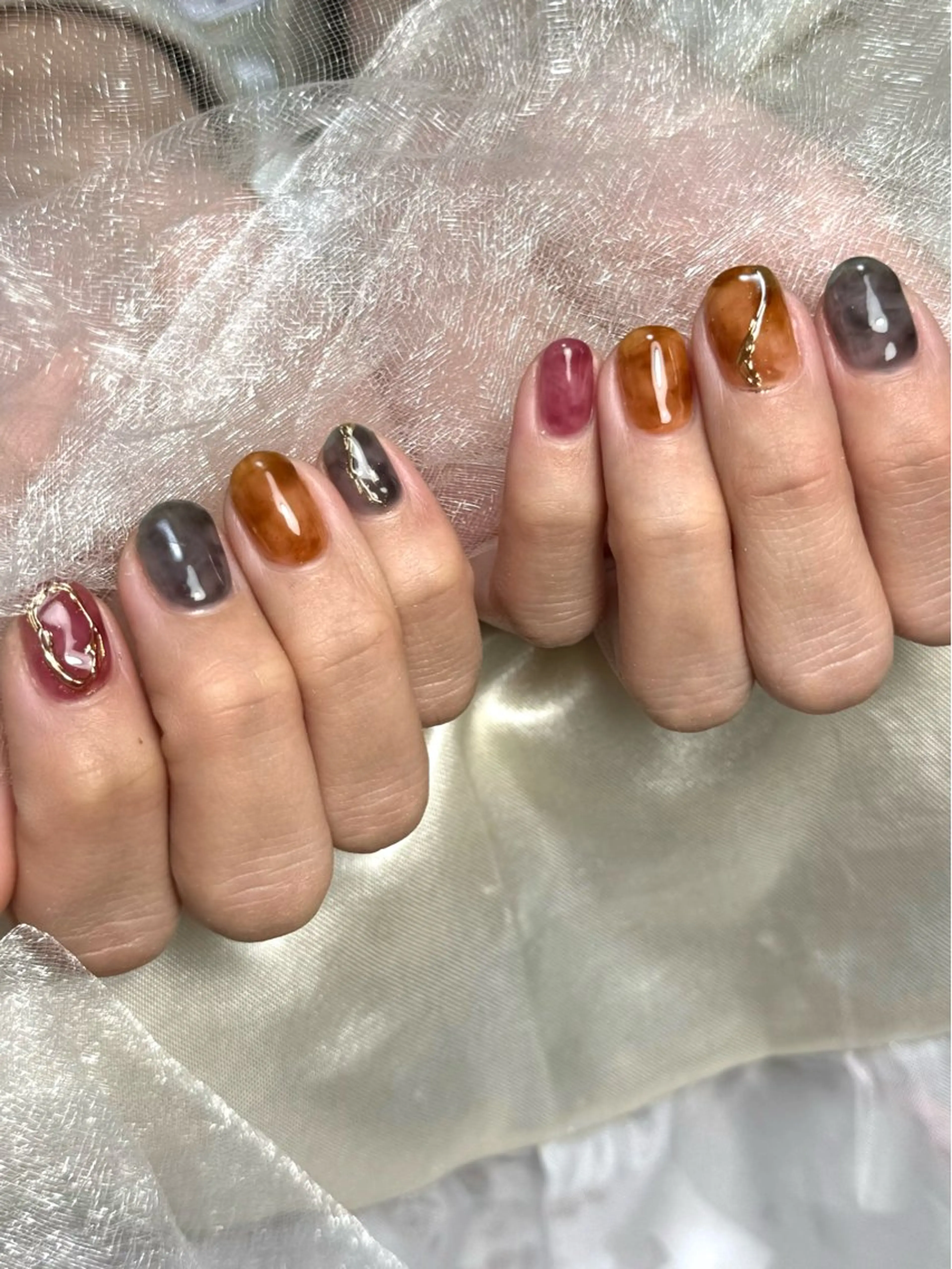 ネイル ハンドネイル Guranail Satoのネイルデザイン