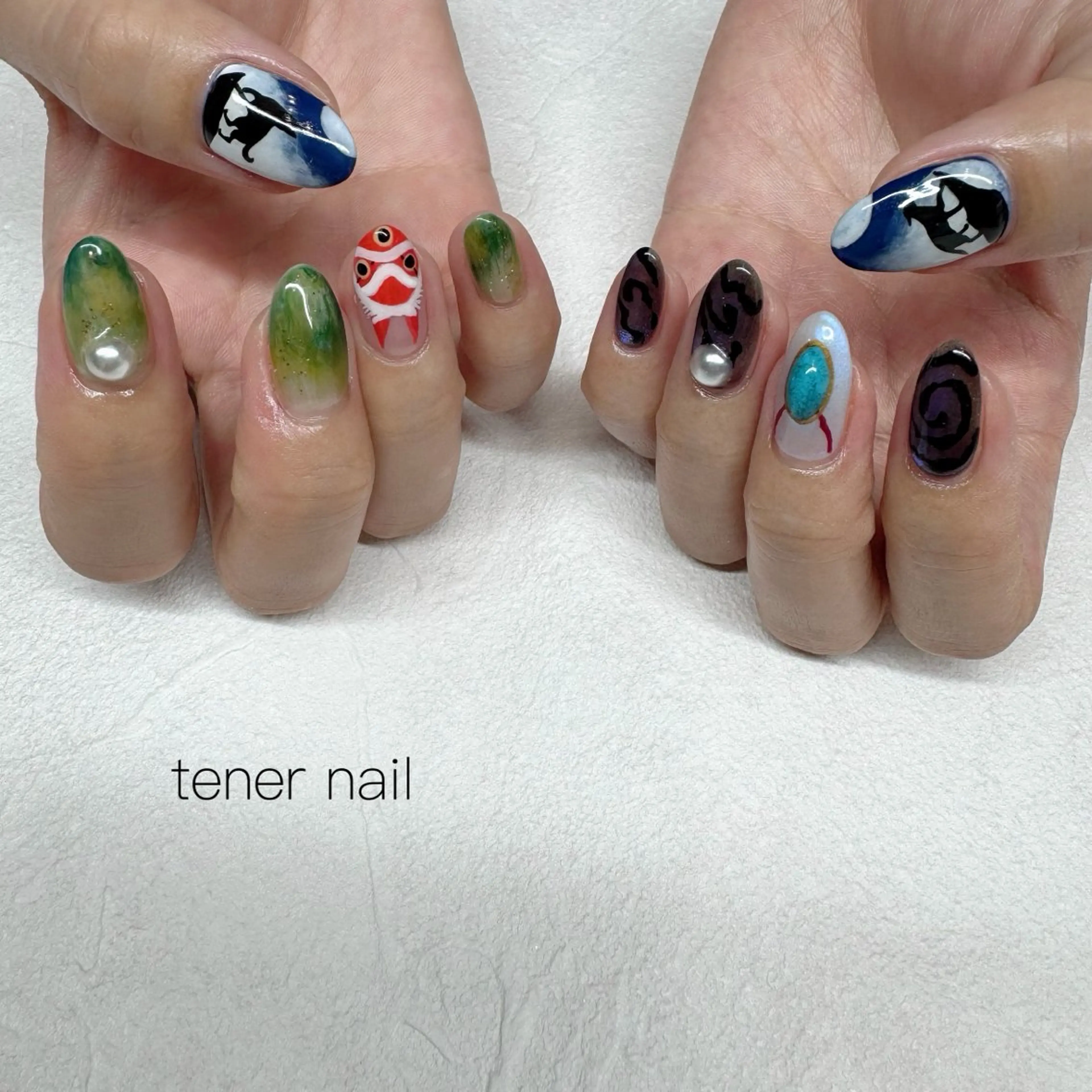 ネイル ハンドネイル tener  nail  テネルネイル所属・テネルネイル tener nailのネイルデザイン