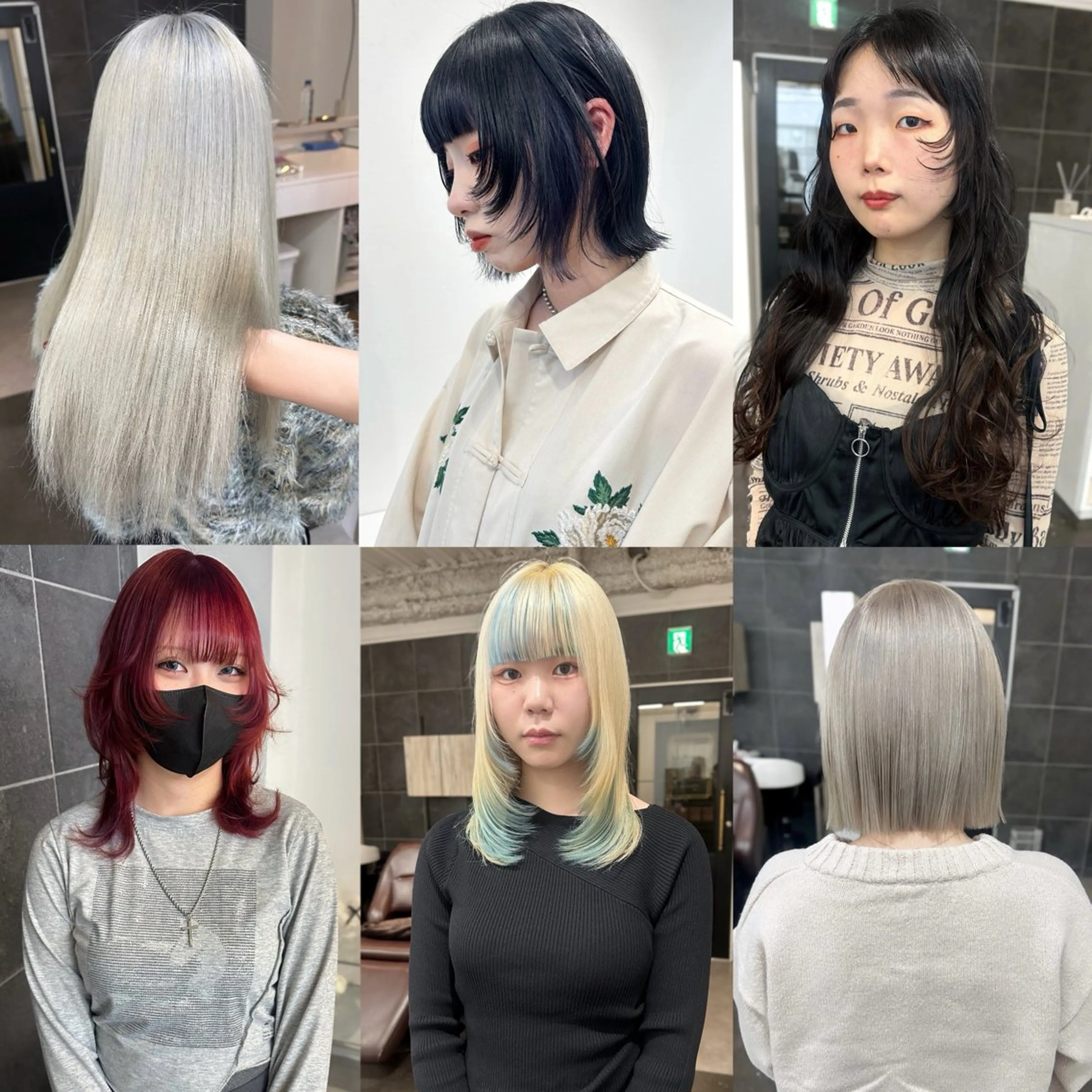 ミディアム カラー カット salon village所属・ウルフカット🪽 レイヤー/髪質改善のヘアスタイル