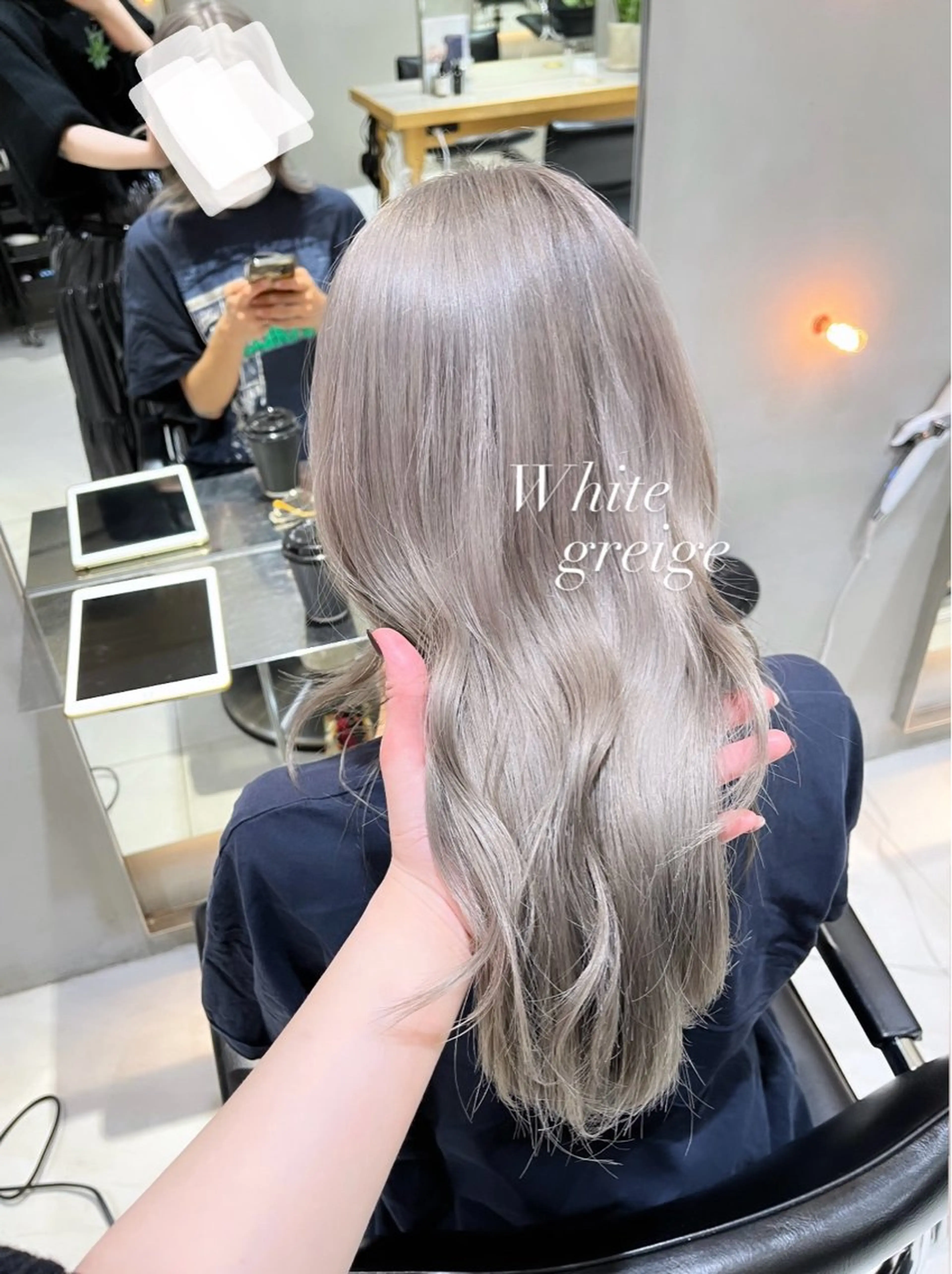 ロング カラー ヘアカラー トリートメント ヘアセット ショートカット/ yuiのヘアスタイル