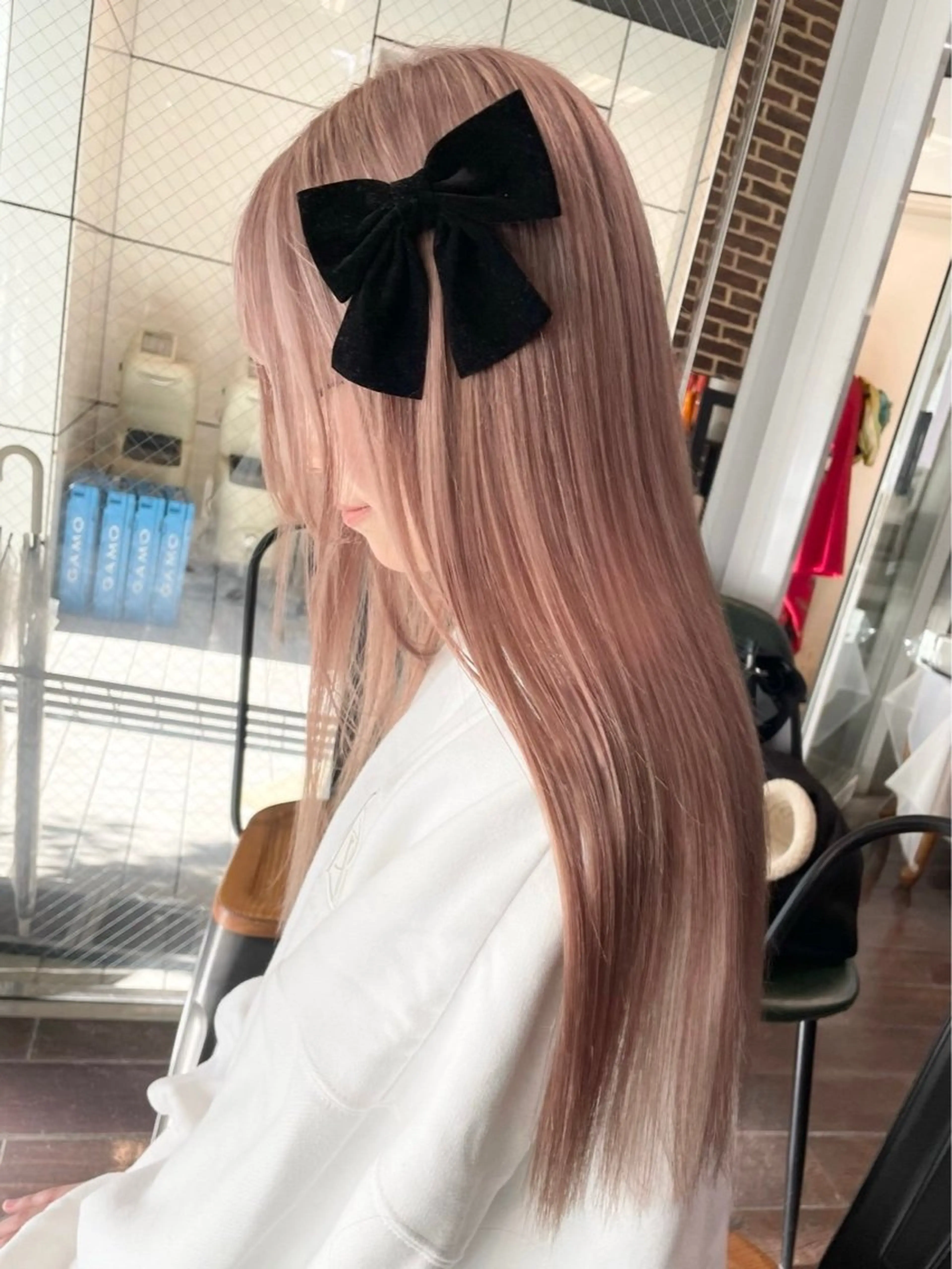 カラー ブリーチ ケアブリーチ ダブルカラー ハイトーンカラー インナーカラー 暗髪/レイヤー/ボブ 🪩💫KAYOのヘアスタイル