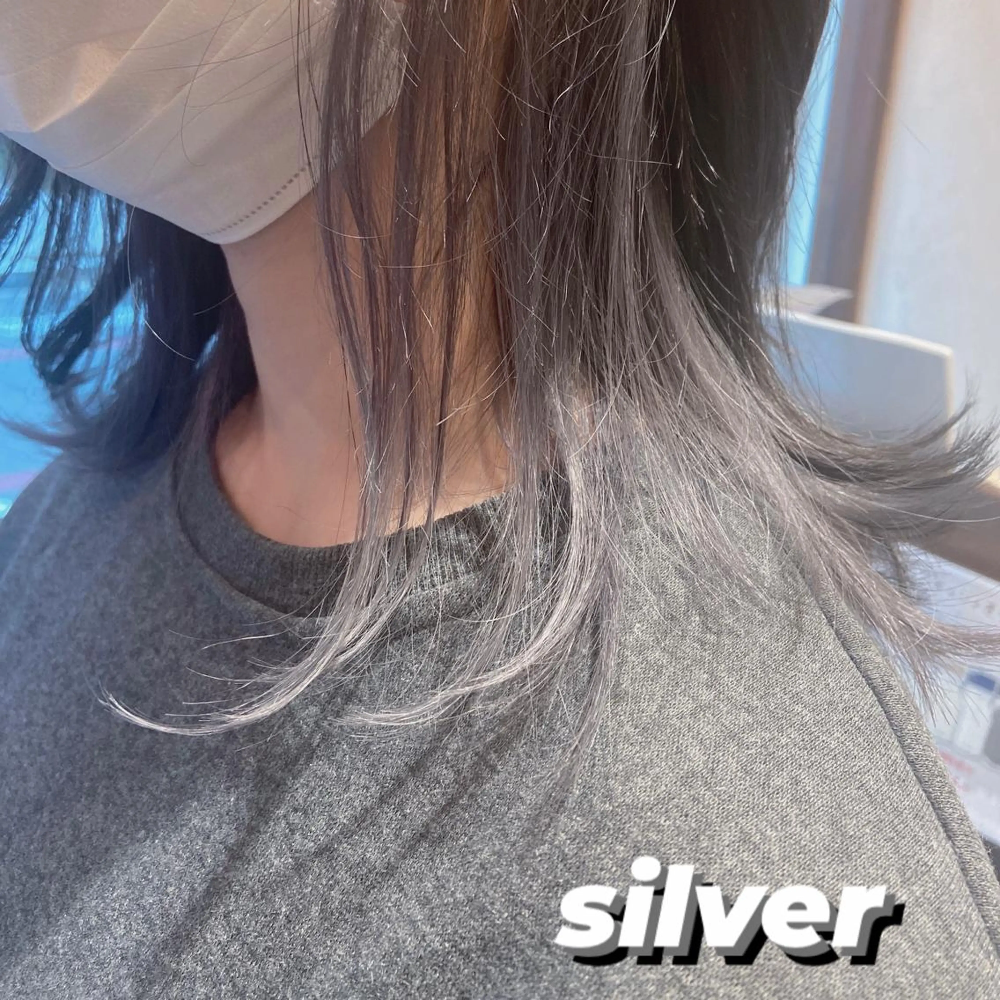 ミディアム ✨ミニモ限定価格◎ ブリーチ無しカラーのヘアスタイル