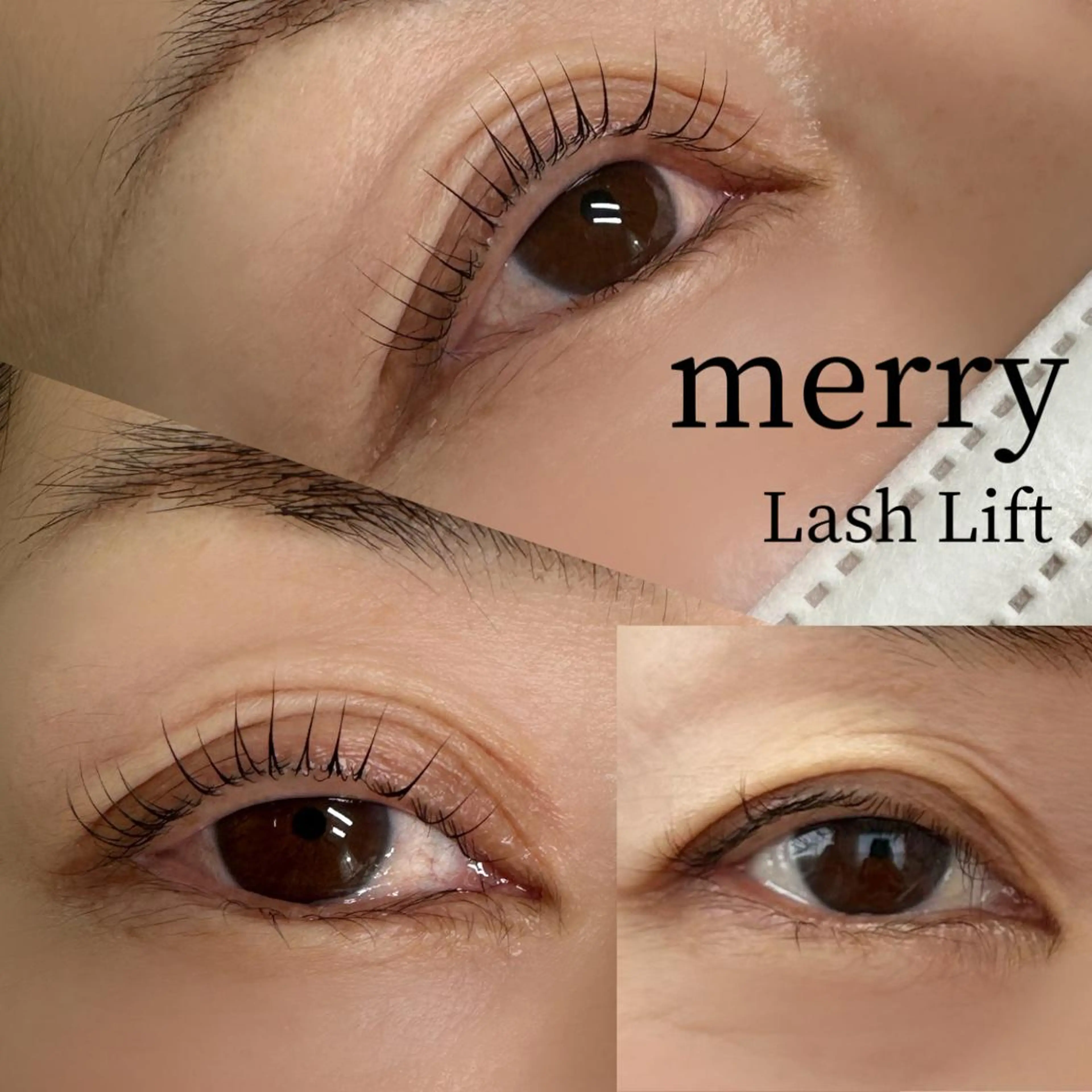 マツエク・マツパ merry Lash Liftのマツエク・マツパデザイン