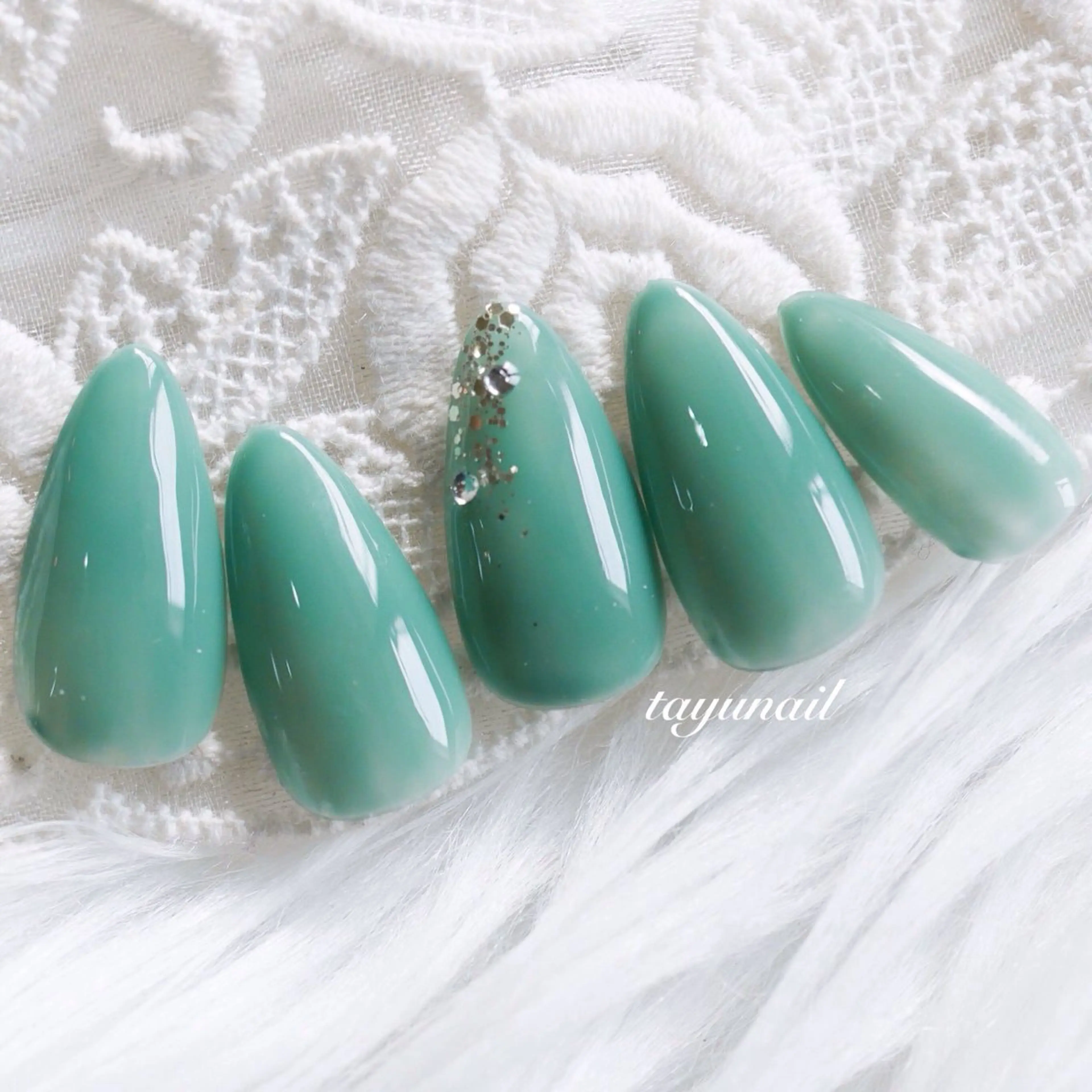 ネイル アートネイル ジェルネイル パラジェル シンプルネイル ハンドネイル ネイルサロン・ネイルスクール たゆnail所属・ネイルサロン 【たゆnail】のネイルデザイン