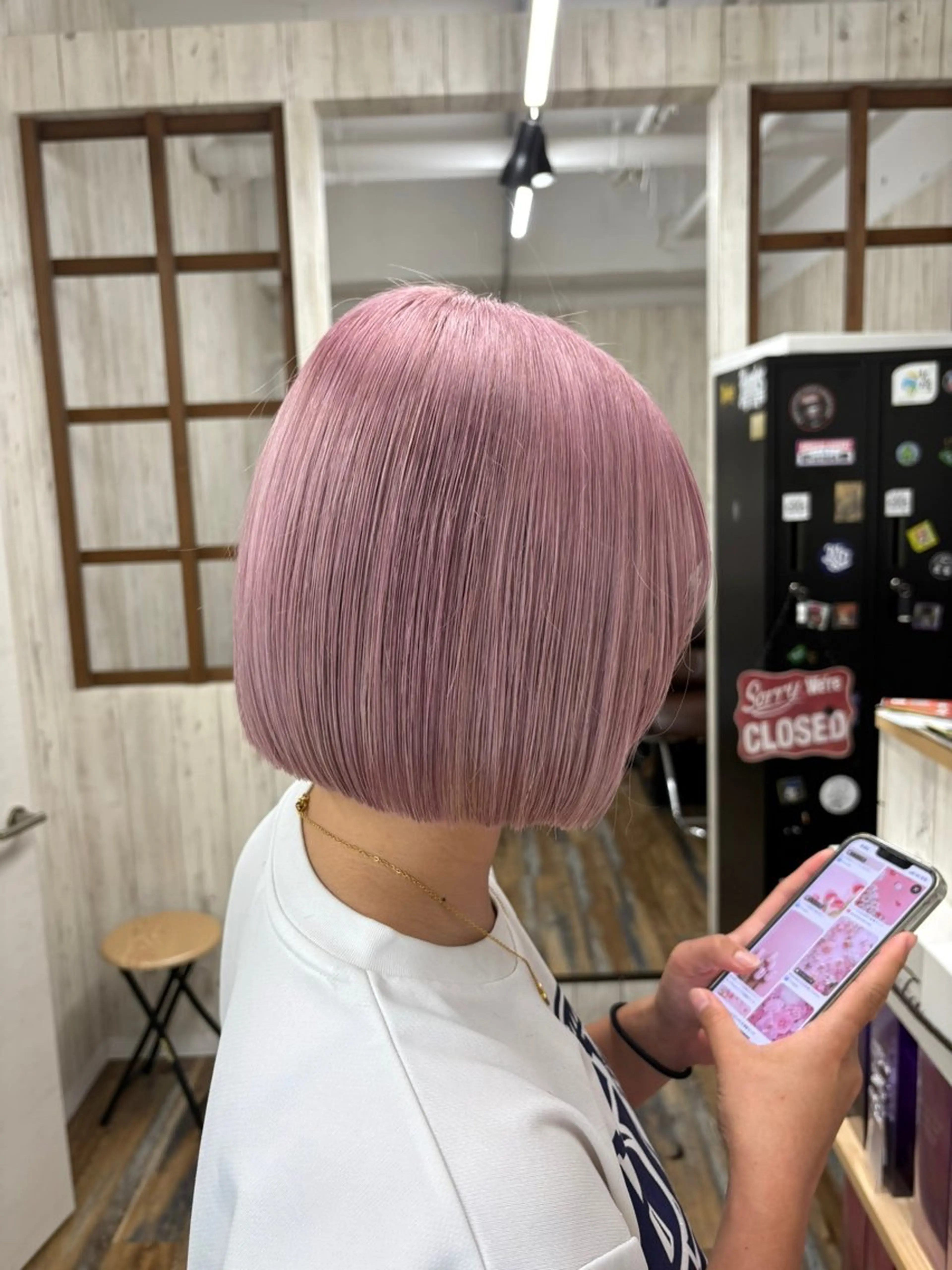 ミディアム カラー ヘアカラー HAIR STUDIO ONE藤沢店【ヘアスタジオワン】所属・亀井 蘭乃のヘアスタイル