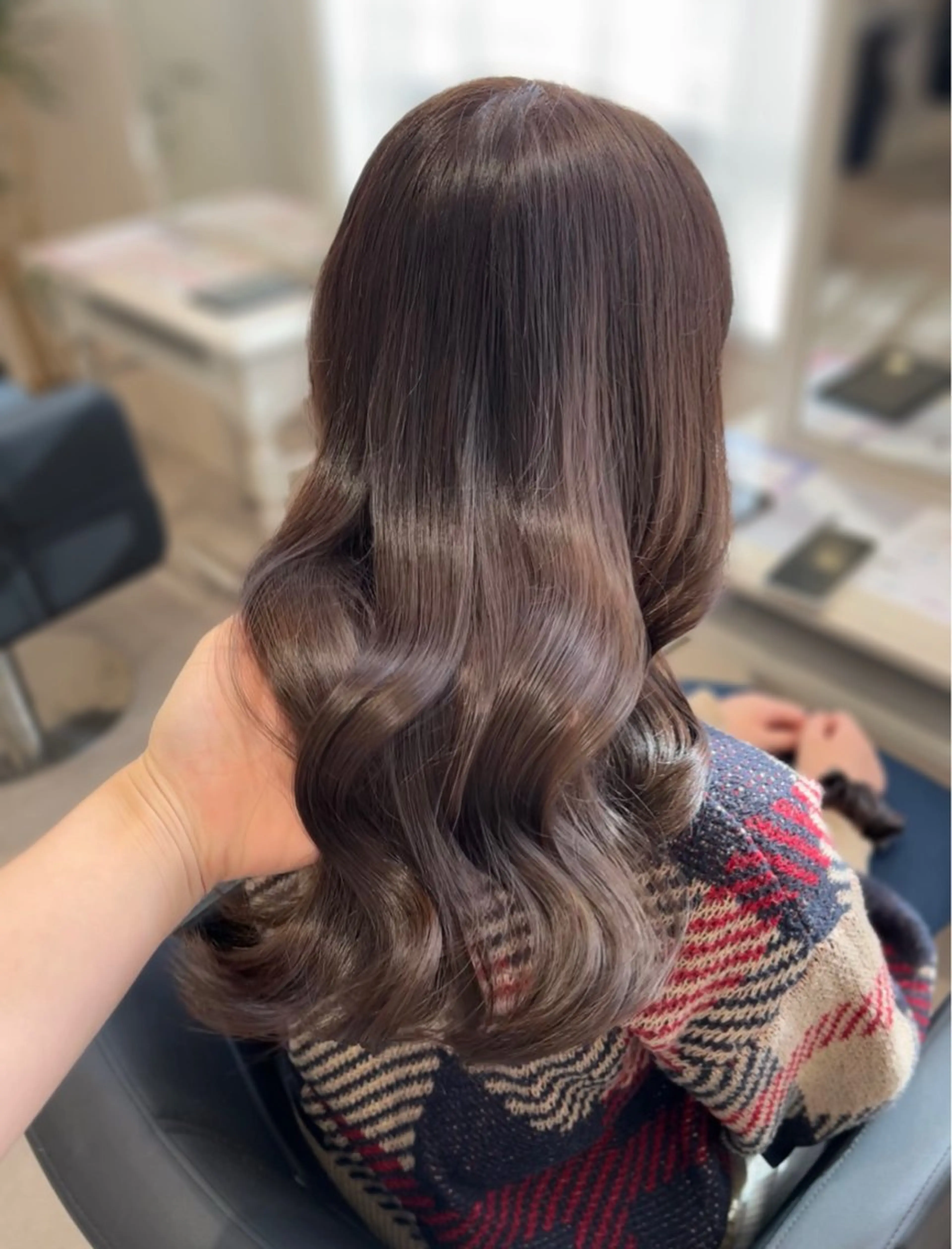 ロング Nerine 北千住所属・堤　葵生/韓国ヘア/ 透明感カラーのヘアスタイル