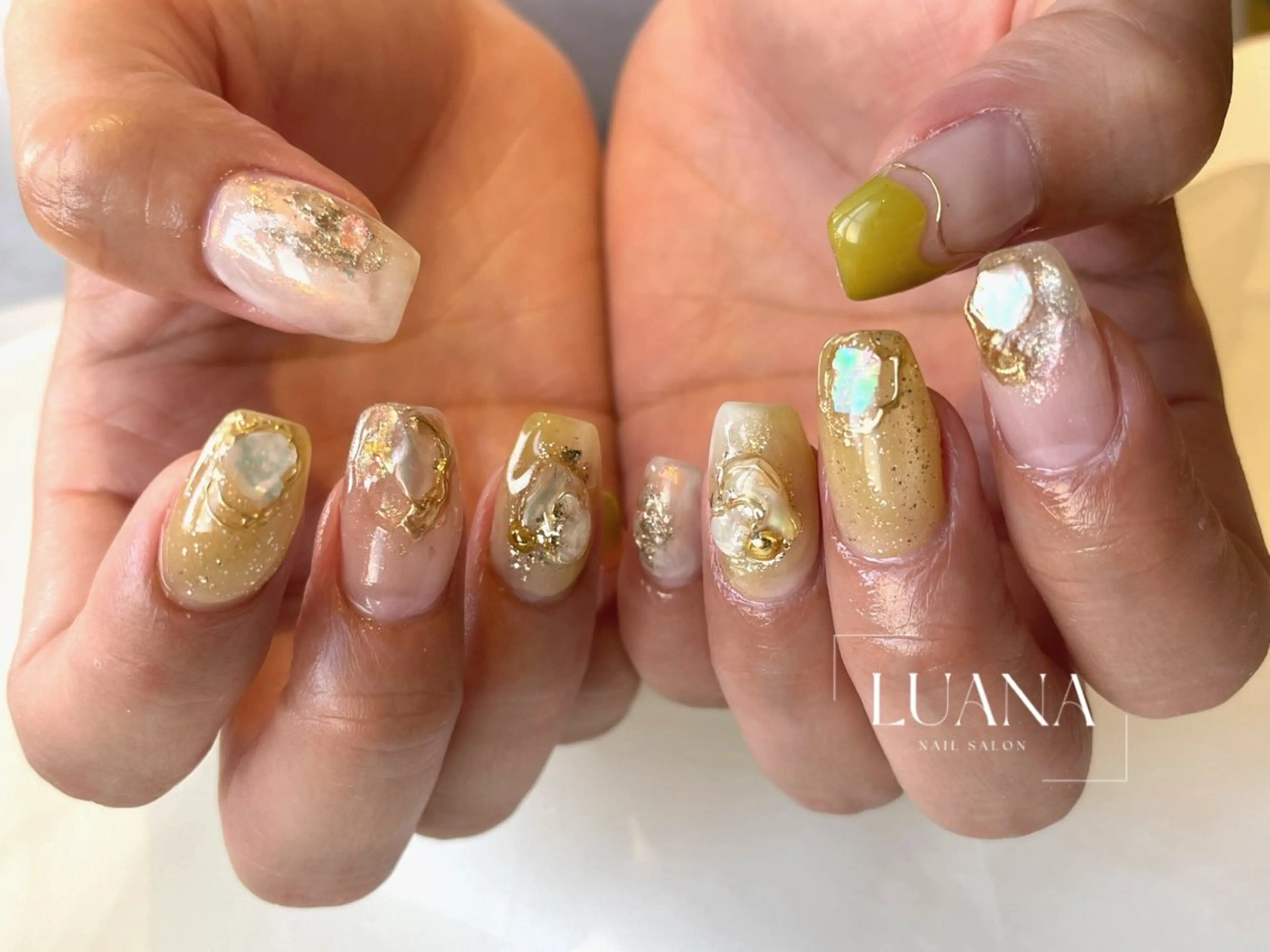 ネイル ハンドネイル Nail Salon Luanaのネイルデザイン