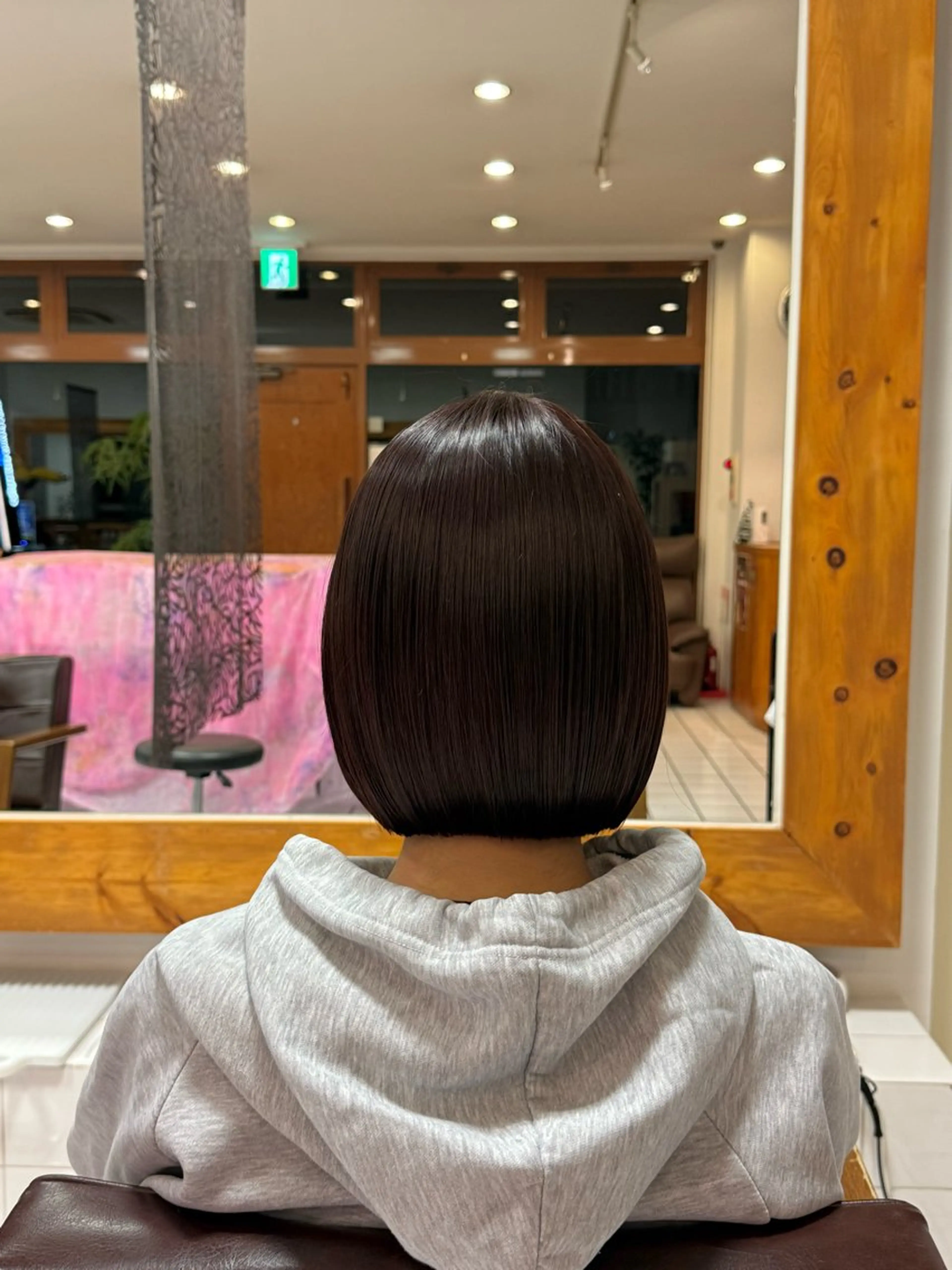 ショート ボブ ヘア&メイクSAWA 上田本店所属・池田 菜々美のヘアスタイル