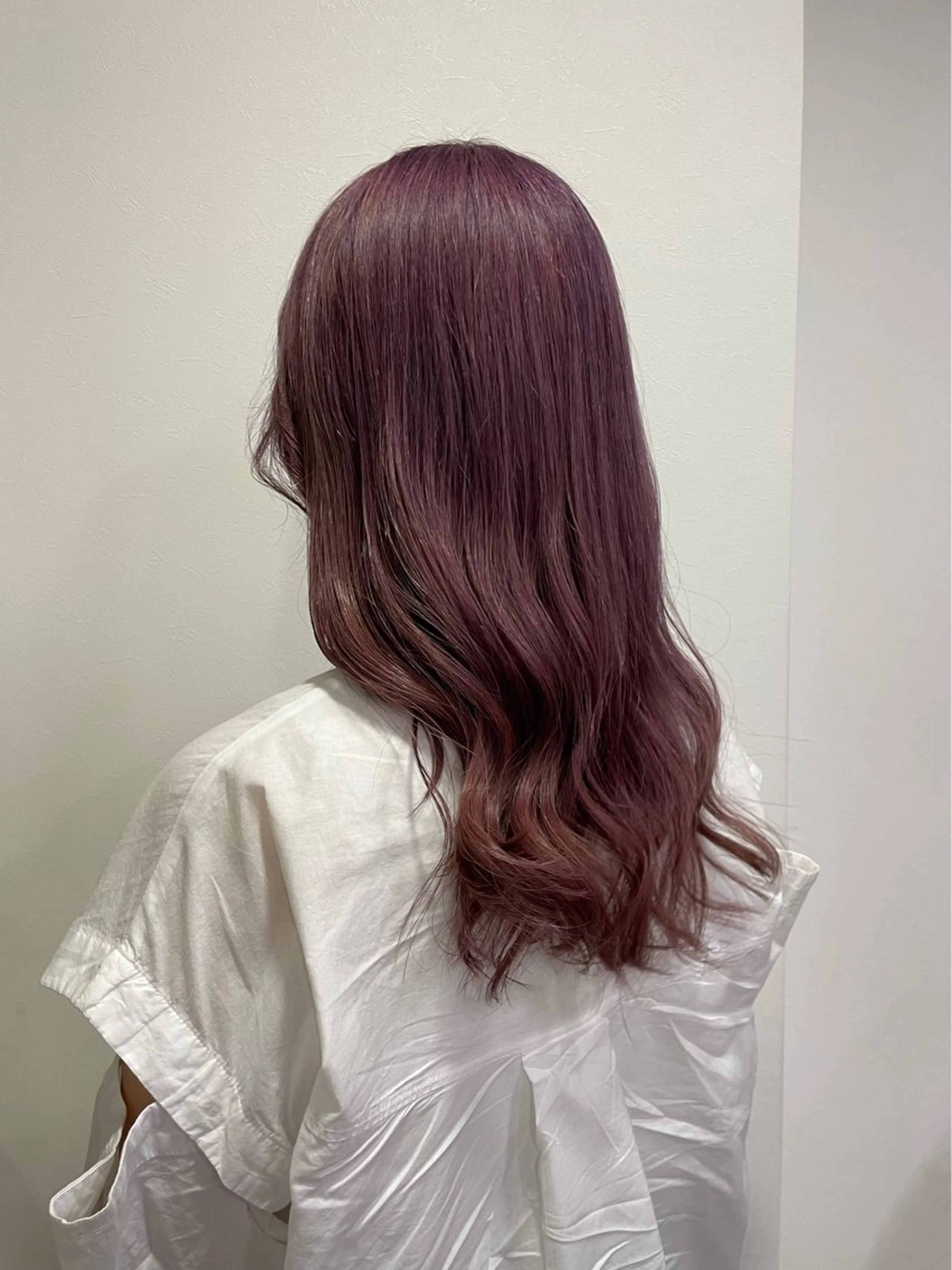 ミディアム カラー カット ヘアカラー トリートメント 向日葵🌻 /レディースカットのヘアスタイル