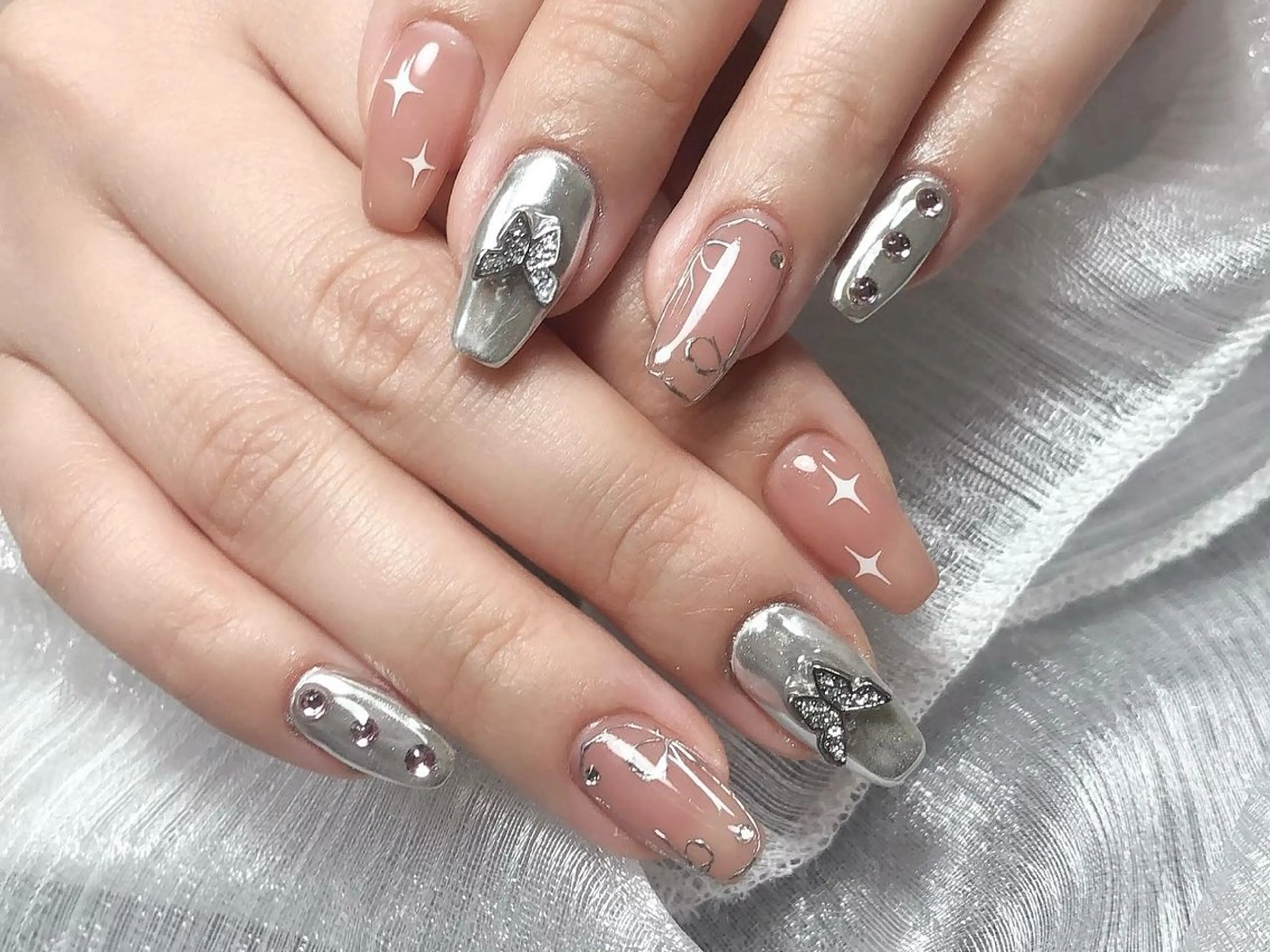 ネイル 持ち込み ハンドネイル ハンドケア ⭐️Dreamy Nail⭐️のネイルデザイン
